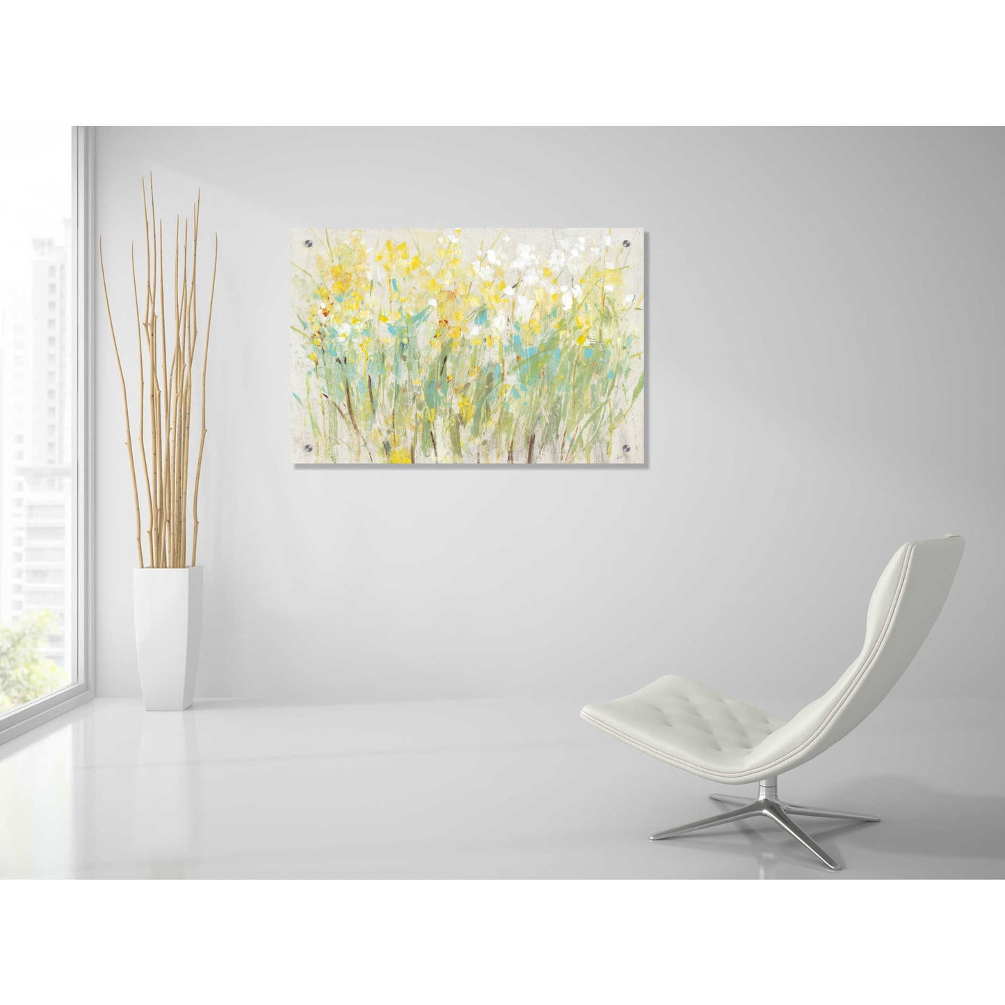 Epic Art 'Floral Cluster II' by Tim O'Toole, Acrylic Glass Wall Art,36x24