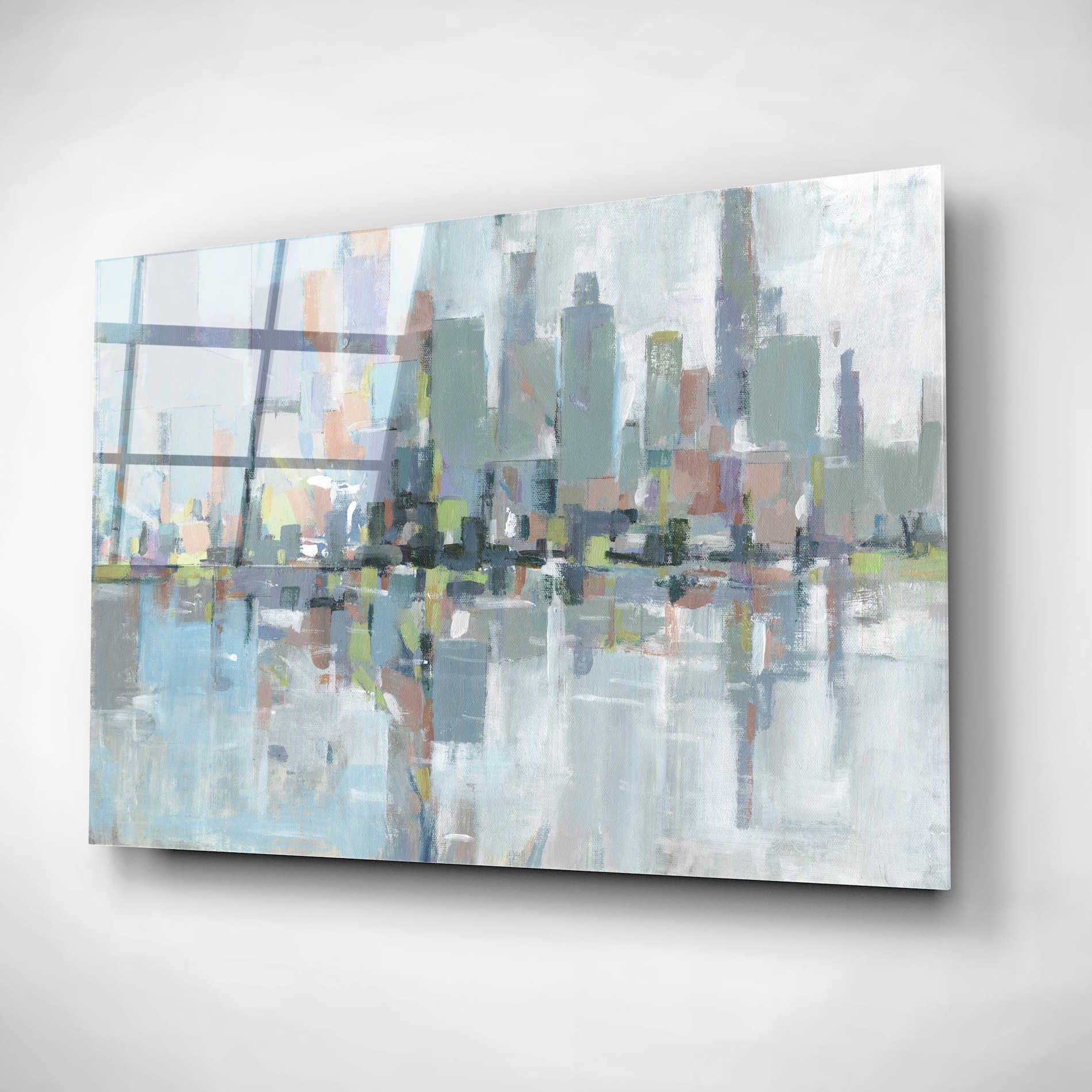 Epic Art 'Metro II' by Tim O'Toole, Acrylic Glass Wall Art,24x16