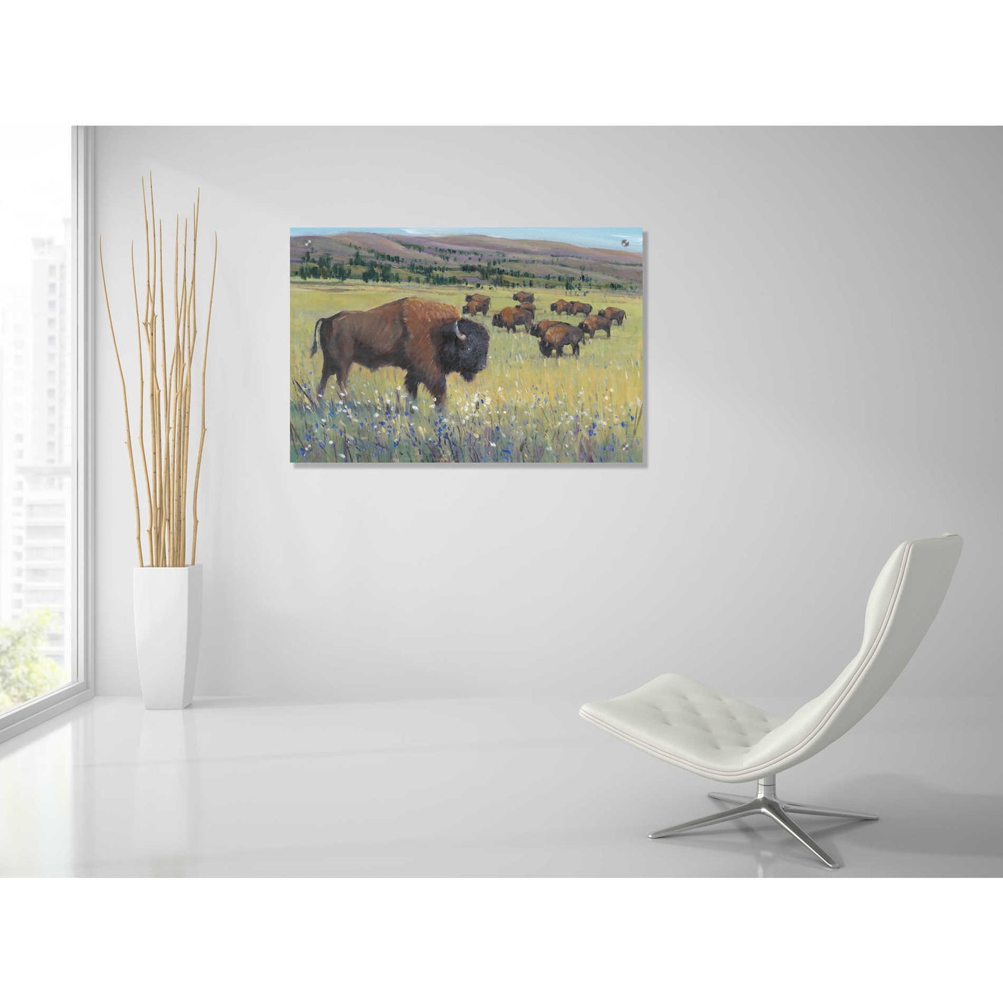 Epic Art 'Animals of the West I' by Tim O'Toole, Acrylic Glass Wall Art,36x24