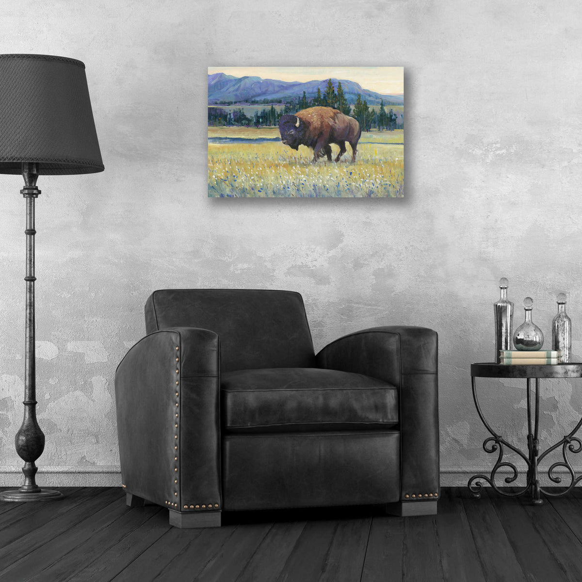 Epic Art 'Animals of the West II' by Tim O'Toole, Acrylic Glass Wall Art,24x16