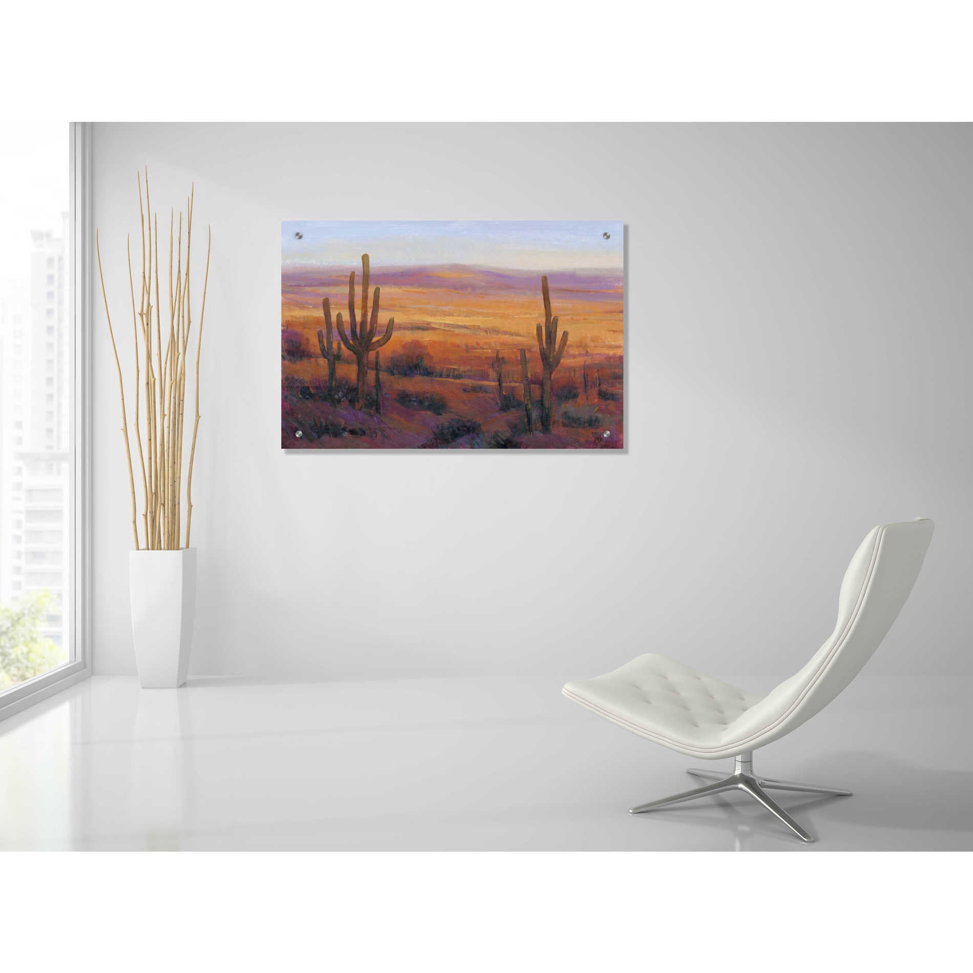 Epic Art 'Desert Light II' by Tim O'Toole, Acrylic Glass Wall Art,36x24