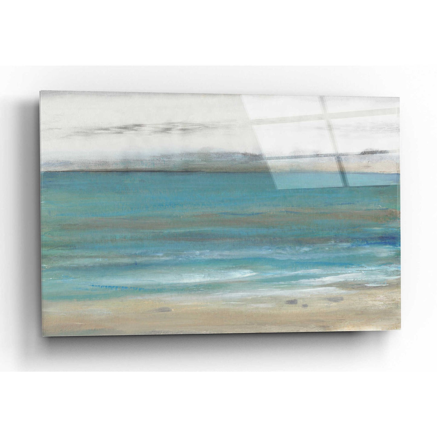 Epic Art 'Seashore I' by Tim O'Toole, Acrylic Glass Wall Art,16x12