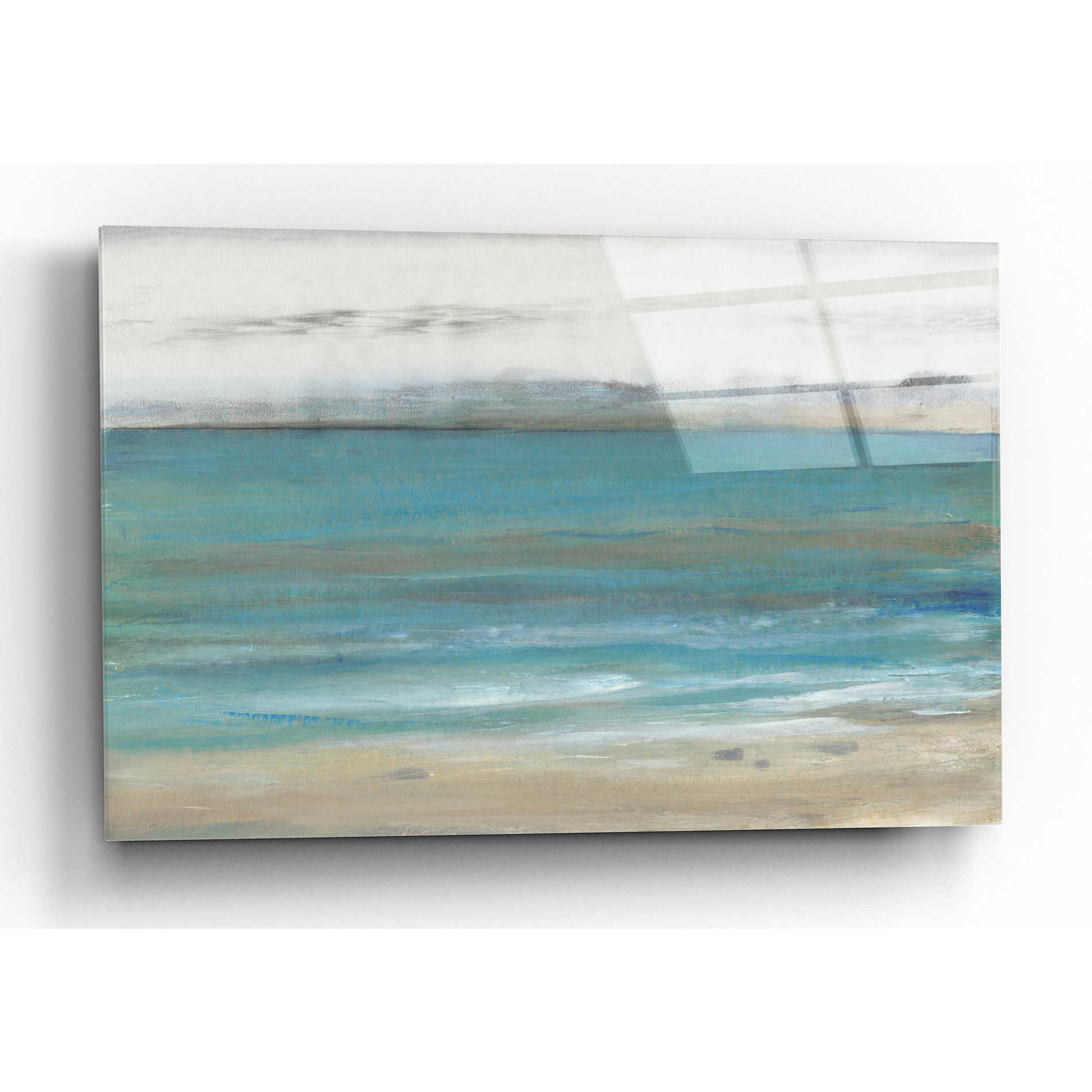 Epic Art 'Seashore I' by Tim O'Toole, Acrylic Glass Wall Art,16x12