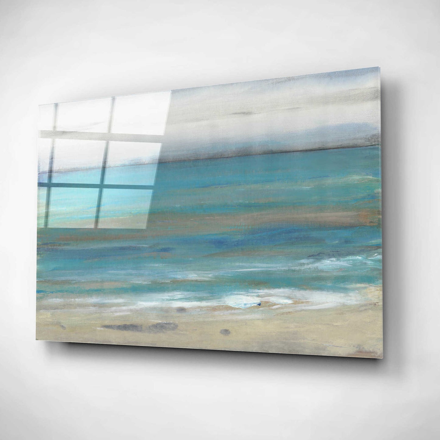 Epic Art 'Seashore II' by Tim O'Toole, Acrylic Glass Wall Art,16x12