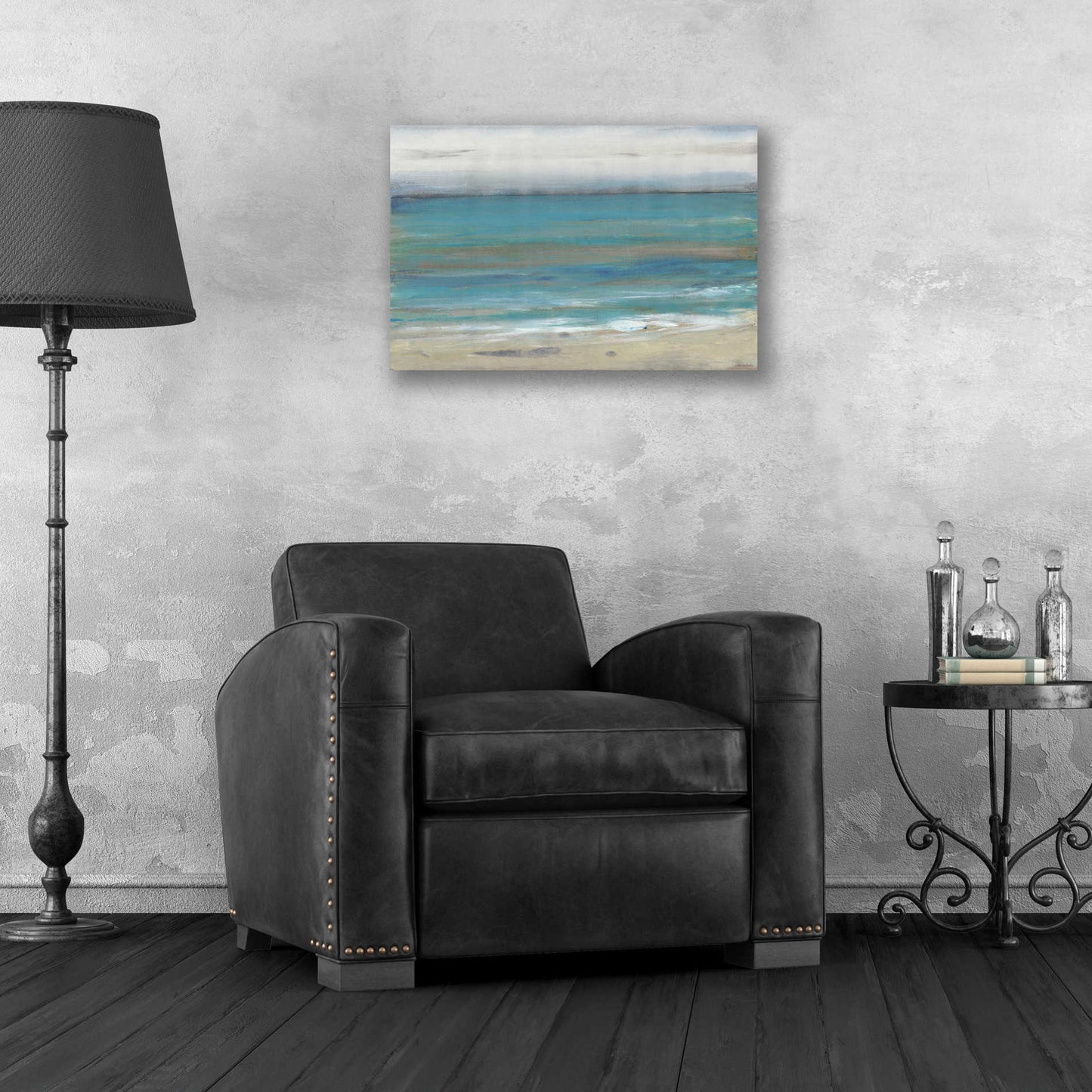 Epic Art 'Seashore II' by Tim O'Toole, Acrylic Glass Wall Art,24x16