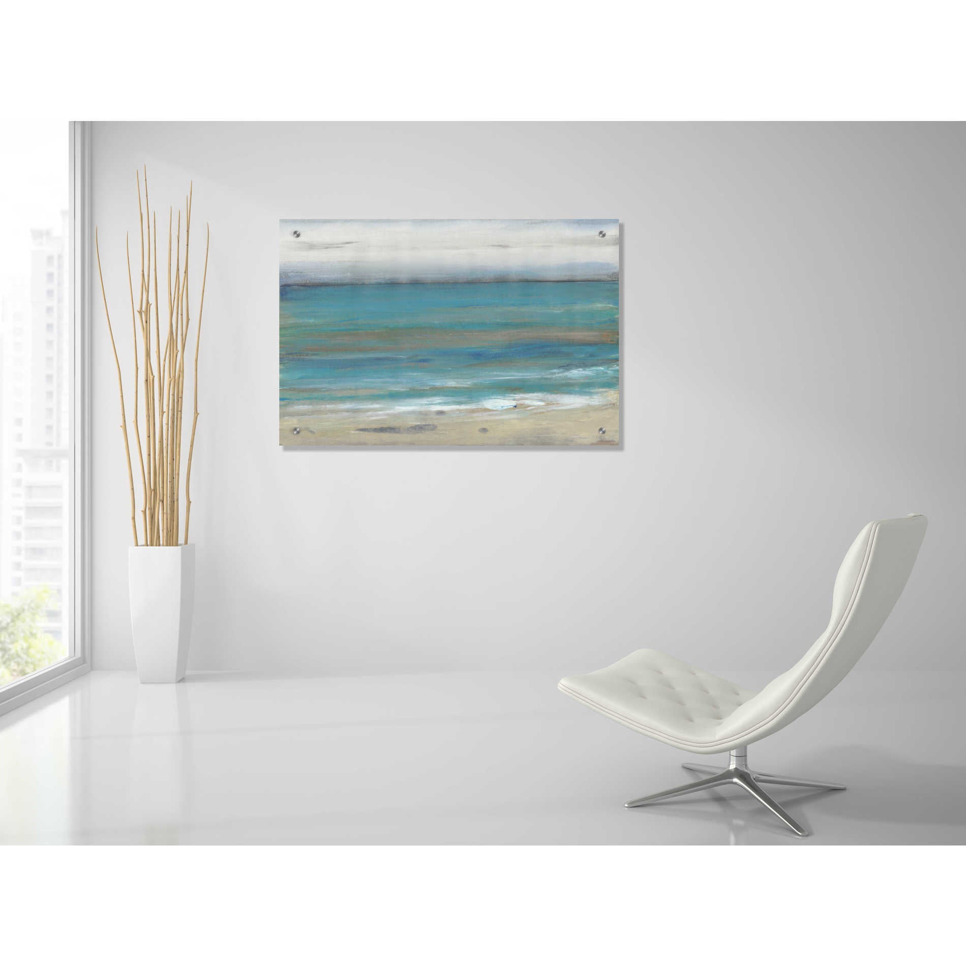 Epic Art 'Seashore II' by Tim O'Toole, Acrylic Glass Wall Art,36x24