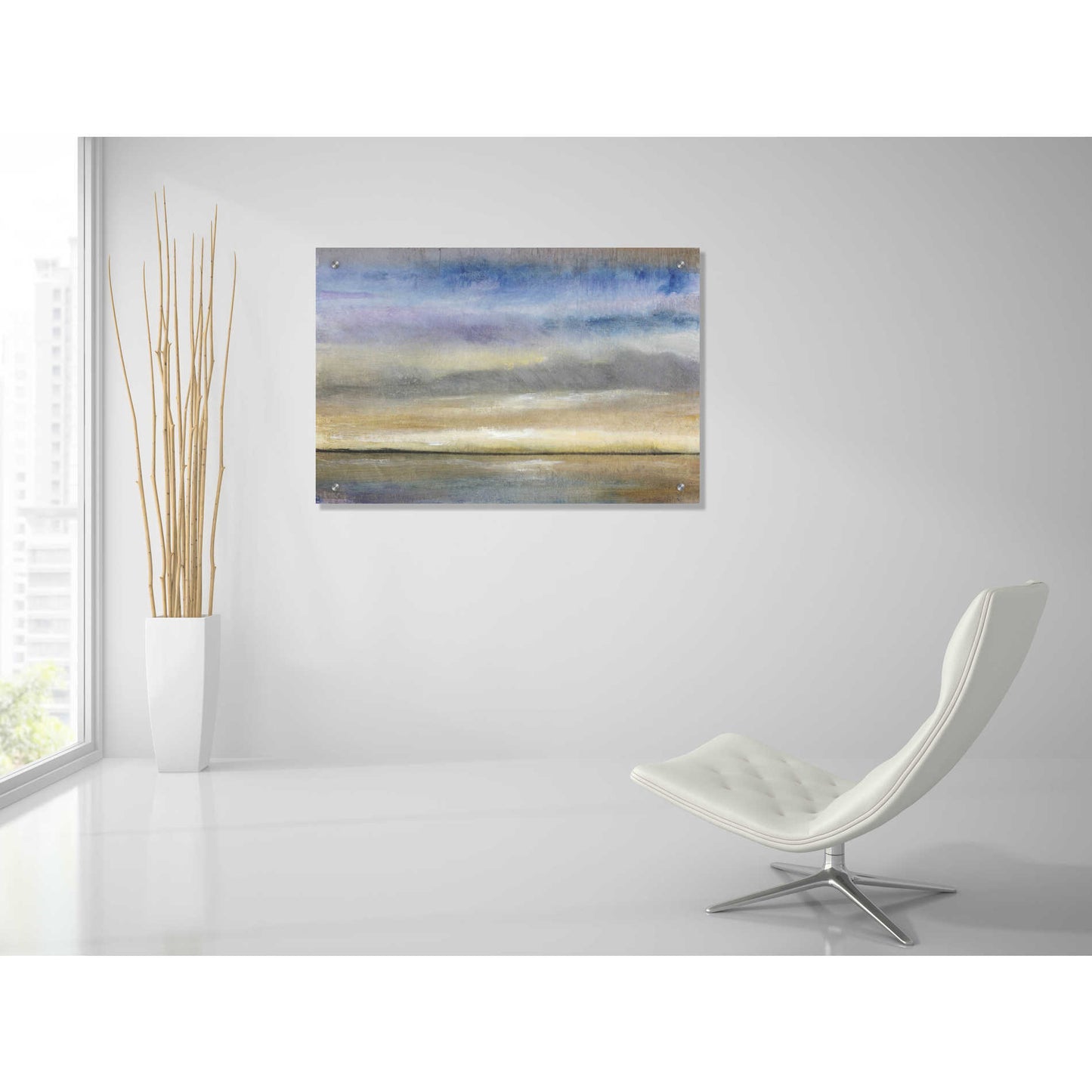 Epic Art 'Evening Calm I' by Tim O'Toole, Acrylic Glass Wall Art,36x24