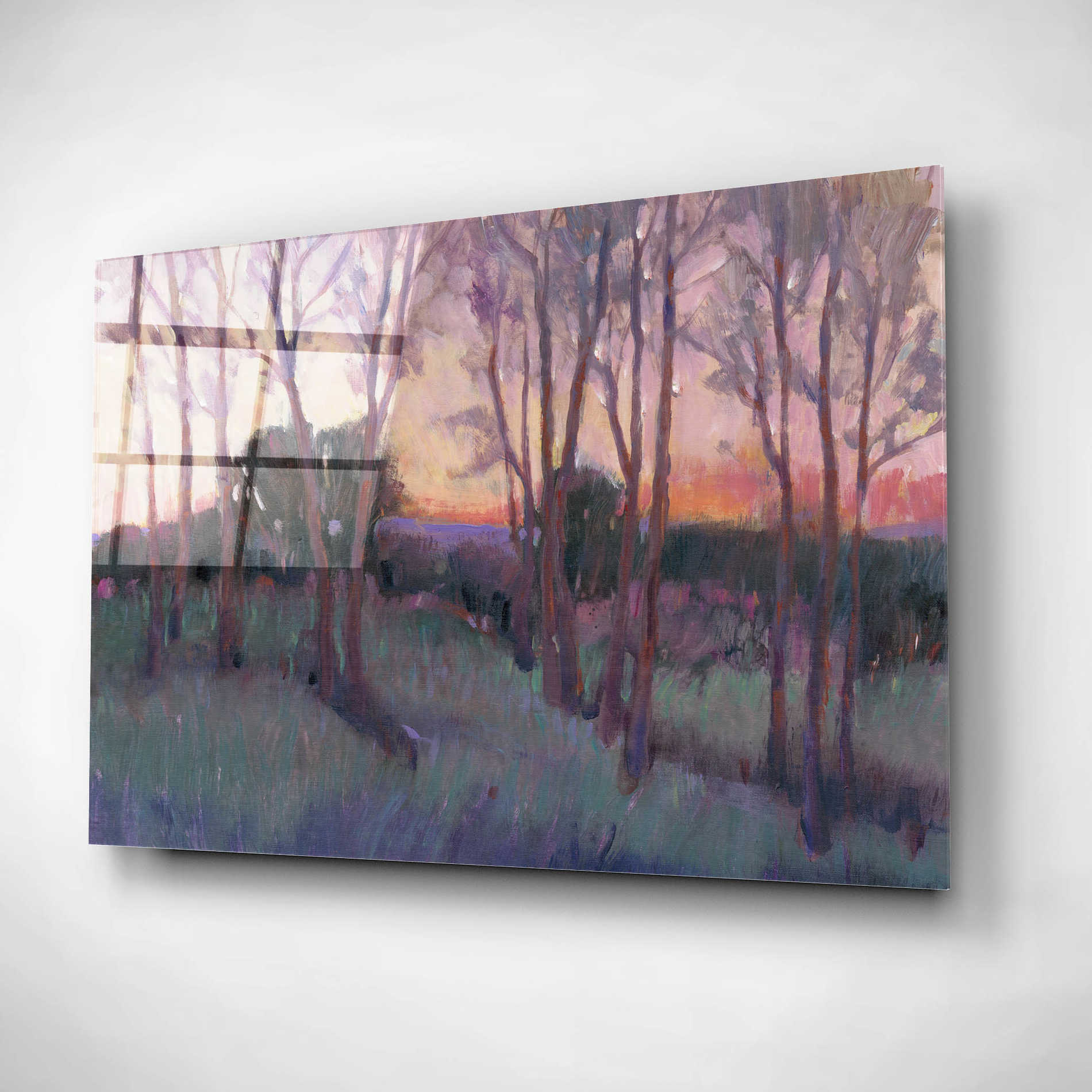 Epic Art 'Morning Light II' by Tim O'Toole, Acrylic Glass Wall Art,16x12