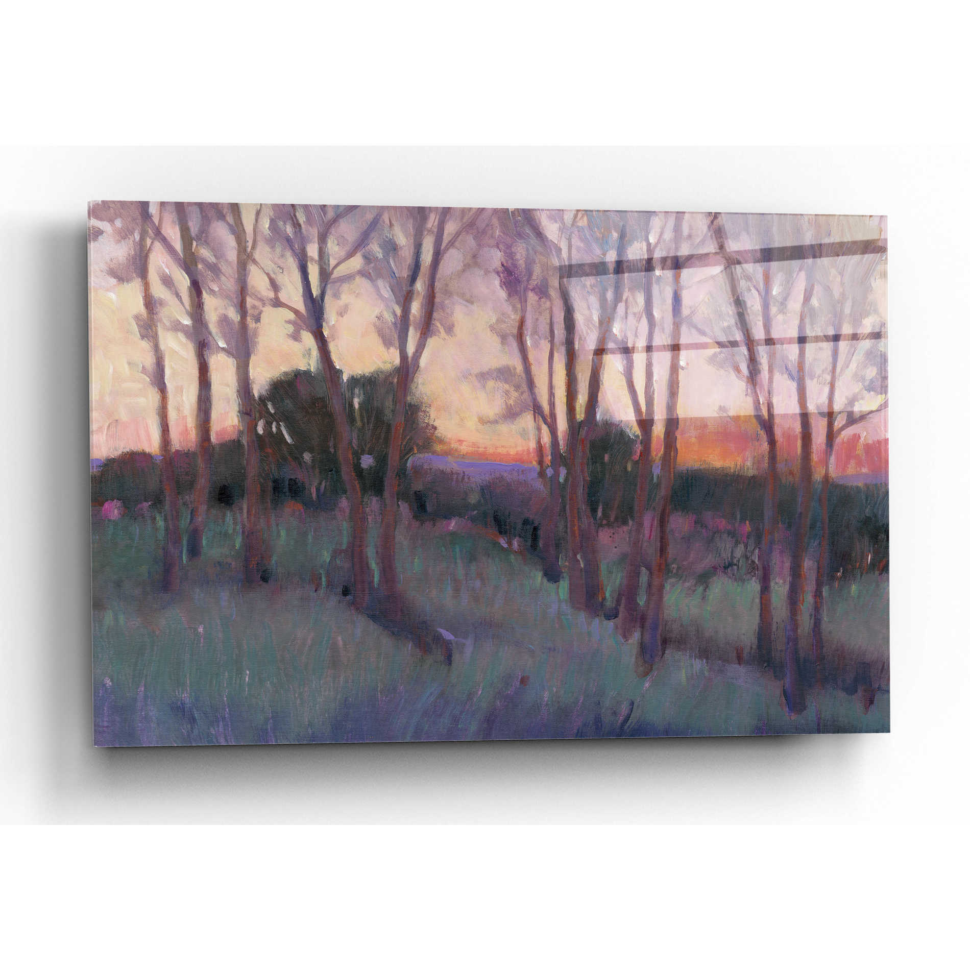 Epic Art 'Morning Light II' by Tim O'Toole, Acrylic Glass Wall Art,16x12