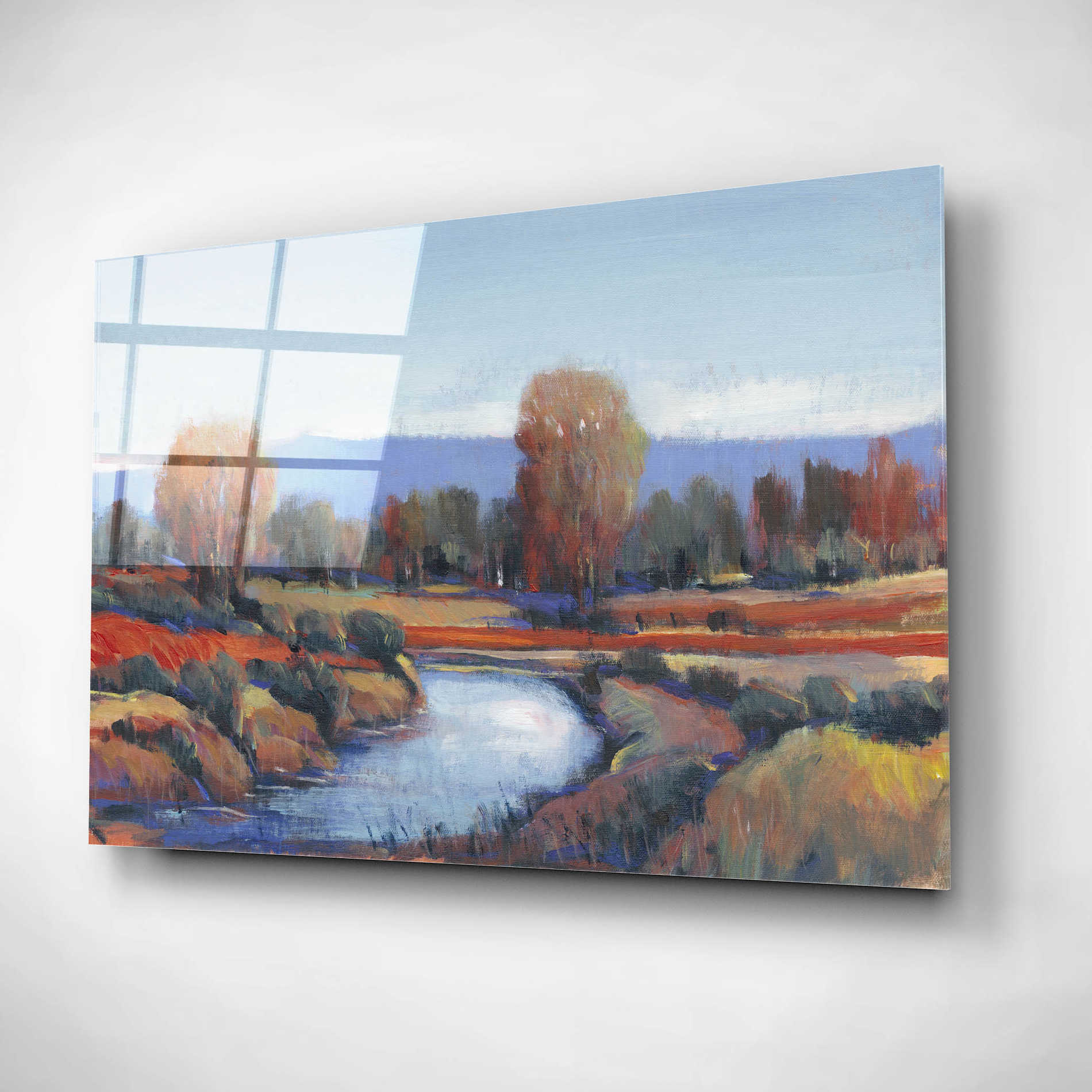 Epic Art 'Hidden Creek II' by Tim O'Toole, Acrylic Glass Wall Art,16x12