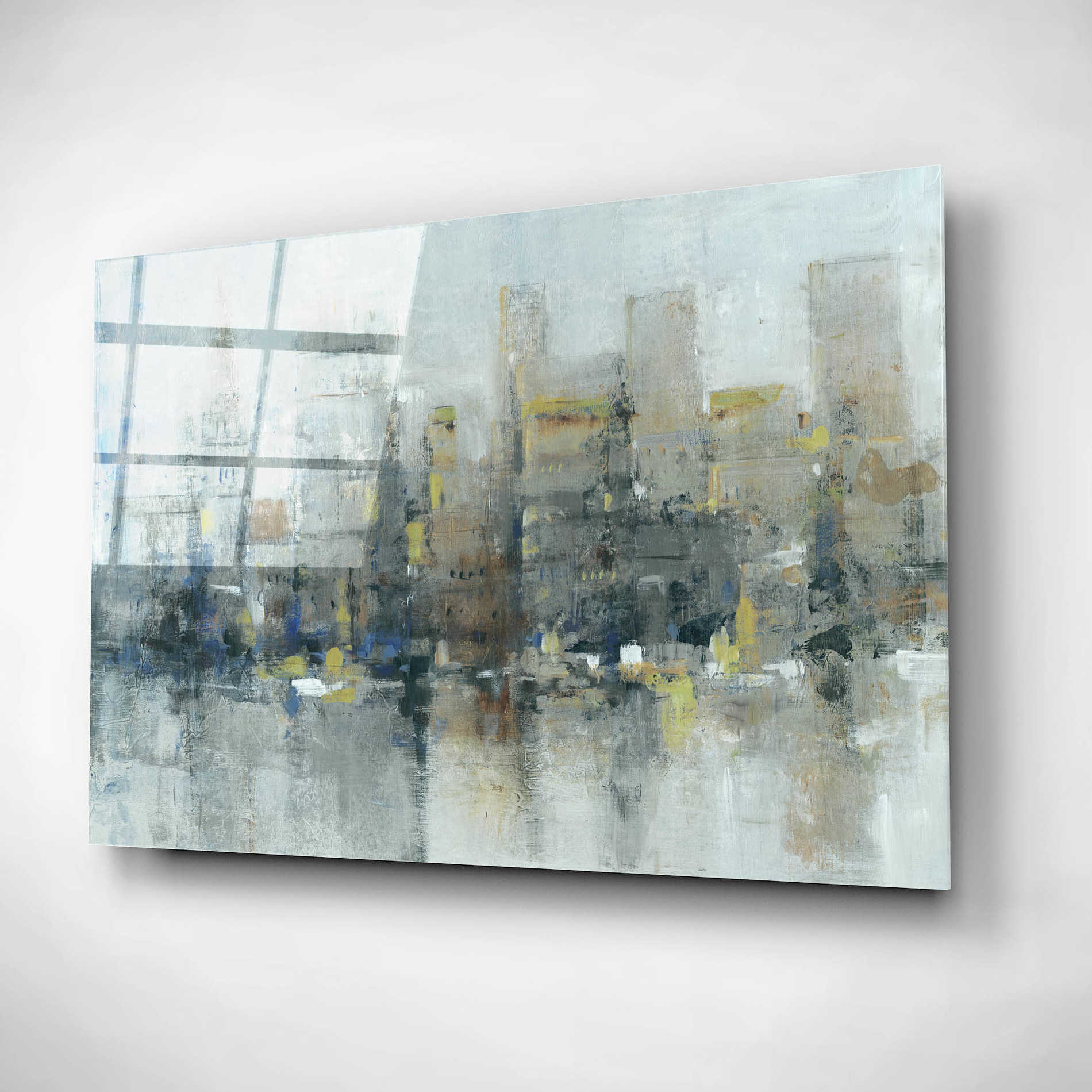 Epic Art 'City Proper I' by Tim O'Toole, Acrylic Glass Wall Art,16x12