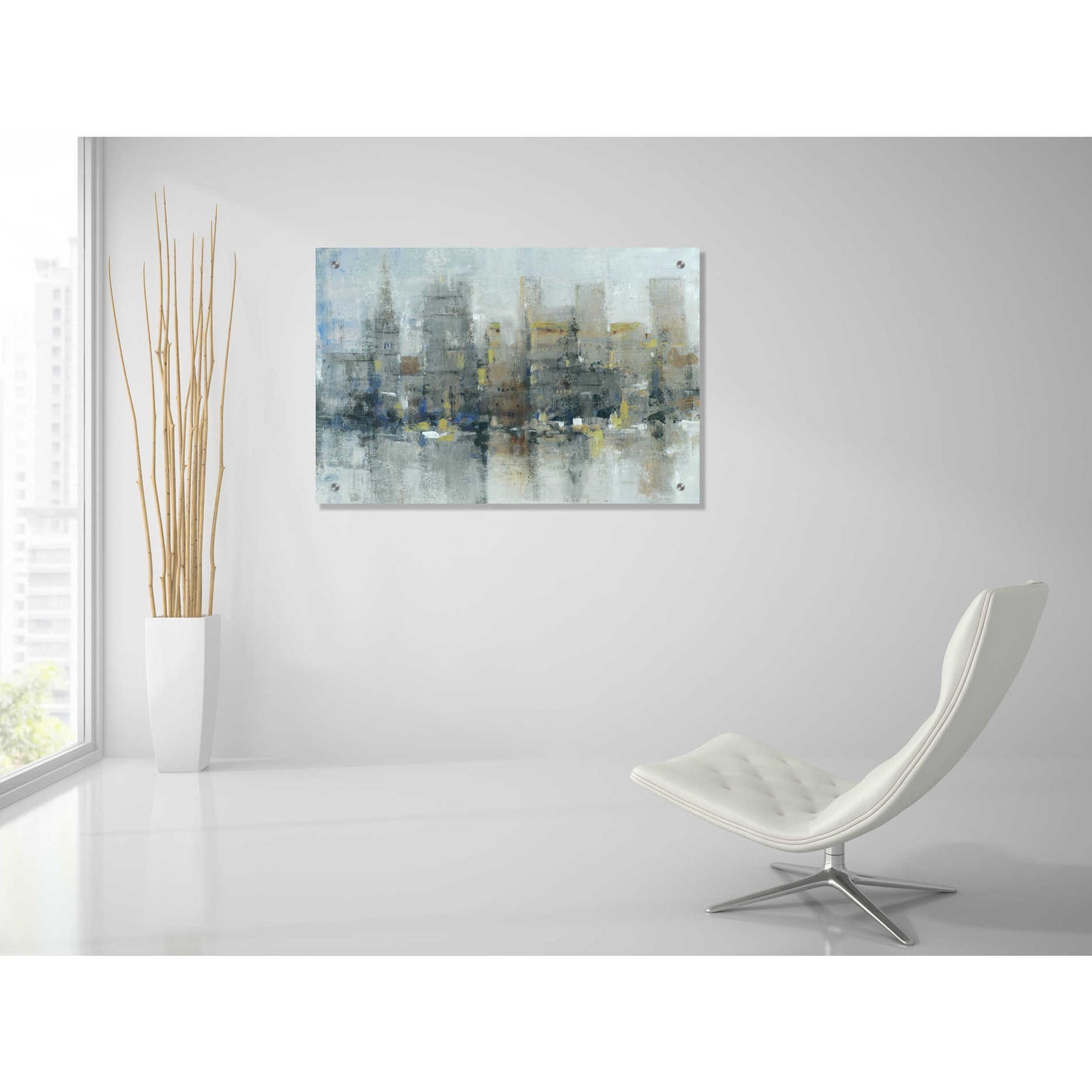 Epic Art 'City Proper I' by Tim O'Toole, Acrylic Glass Wall Art,36x24