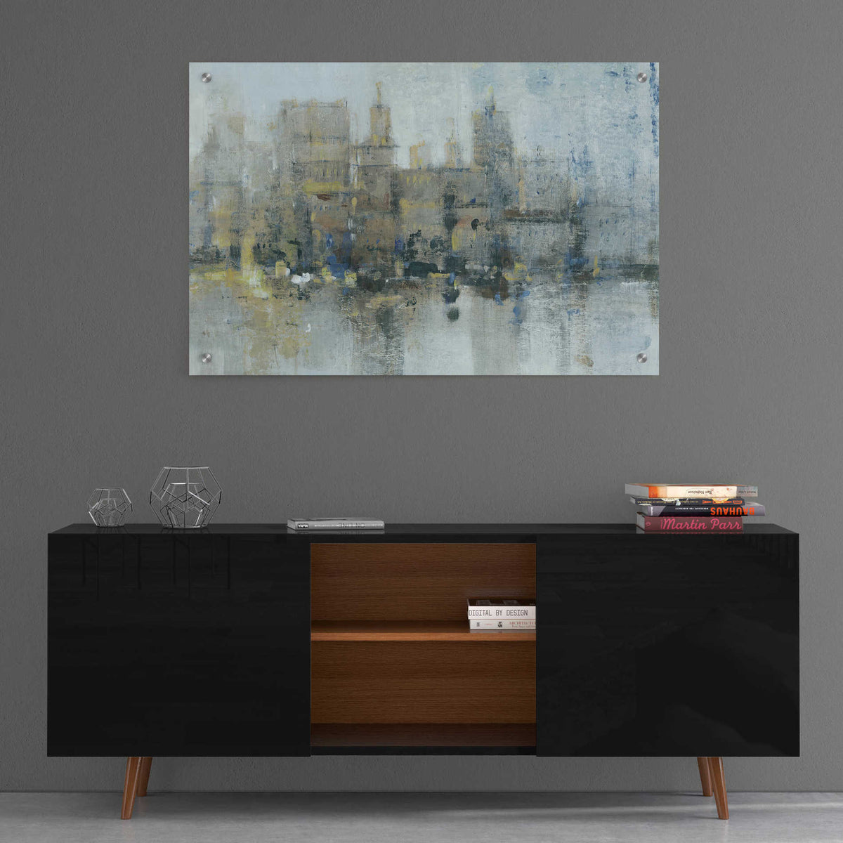 Epic Art 'City Proper II' by Tim O'Toole, Acrylic Glass Wall Art,36x24