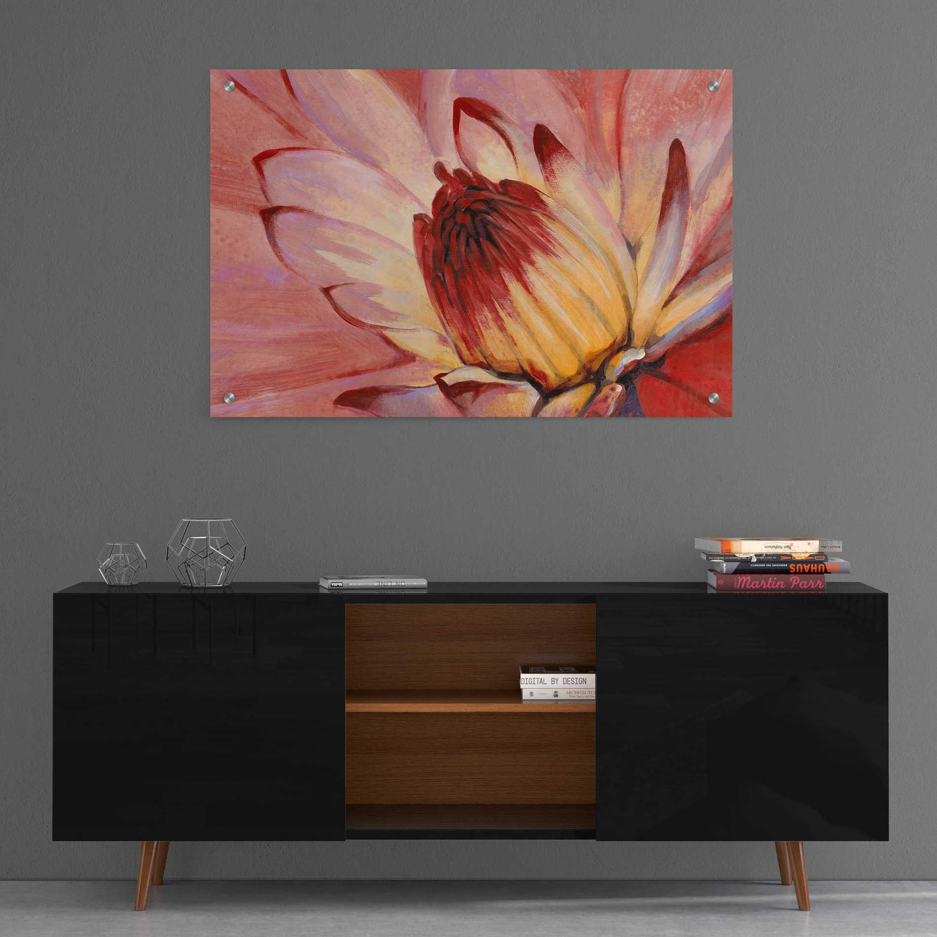 Epic Art 'Micro Floral I' by Tim O'Toole, Acrylic Glass Wall Art,36x24