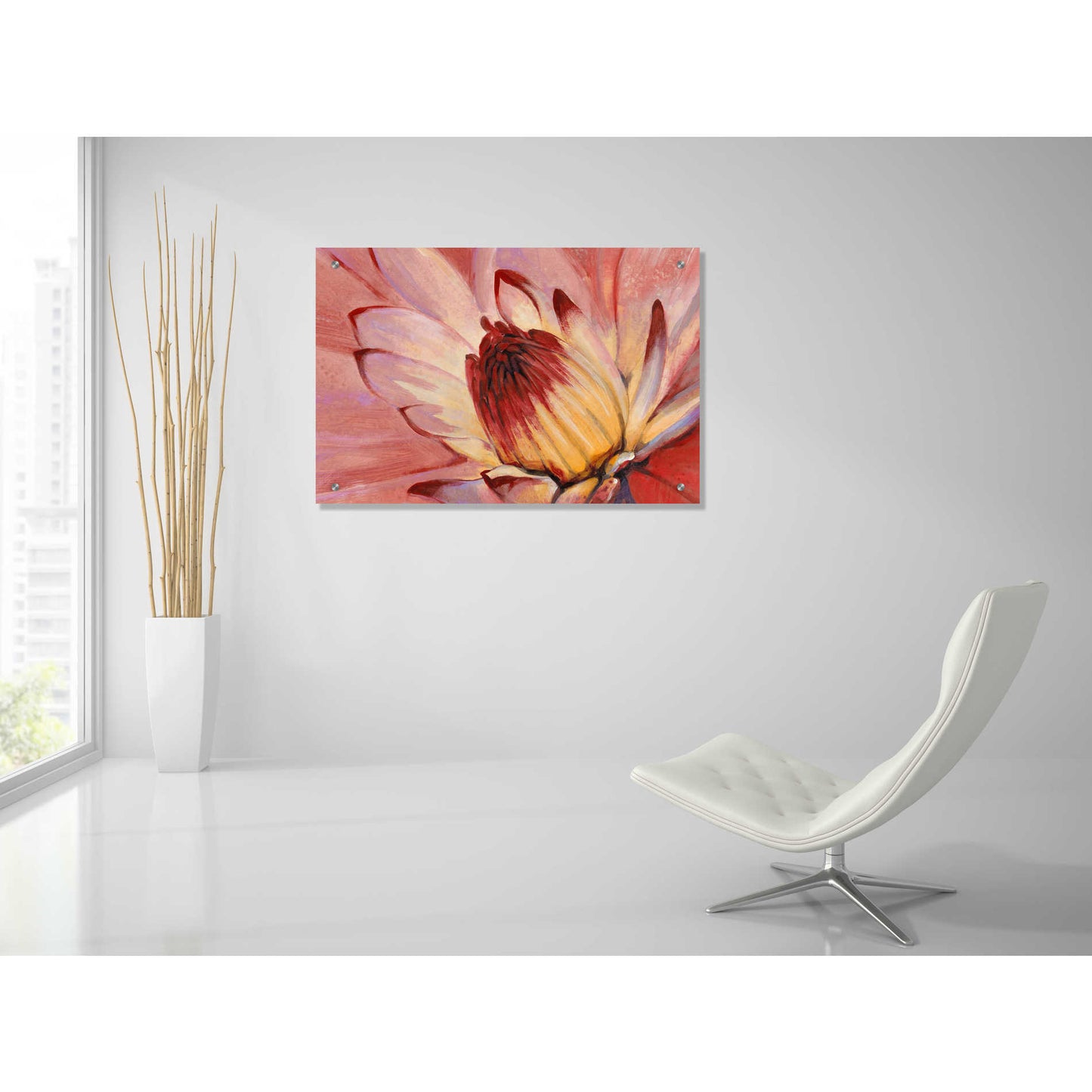 Epic Art 'Micro Floral I' by Tim O'Toole, Acrylic Glass Wall Art,36x24