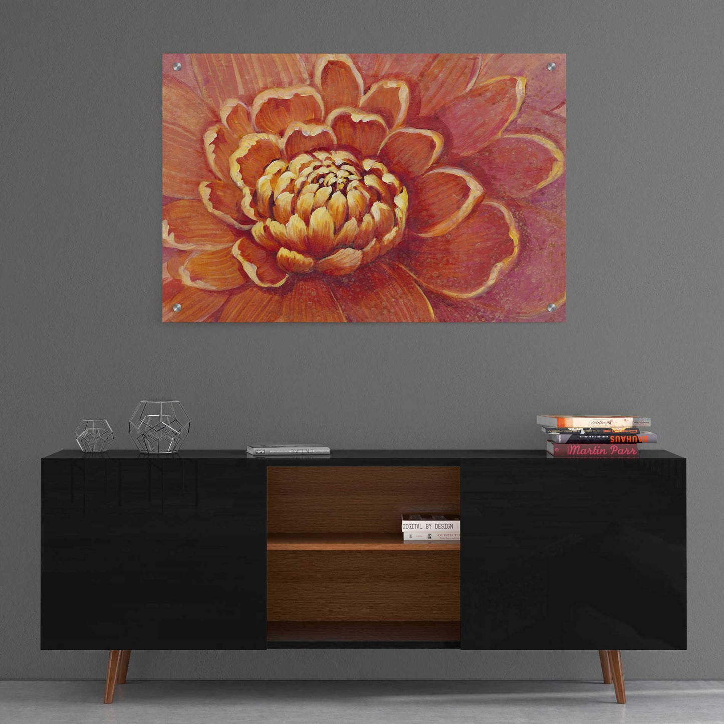 Epic Art 'Micro Floral II' by Tim O'Toole, Acrylic Glass Wall Art,36x24