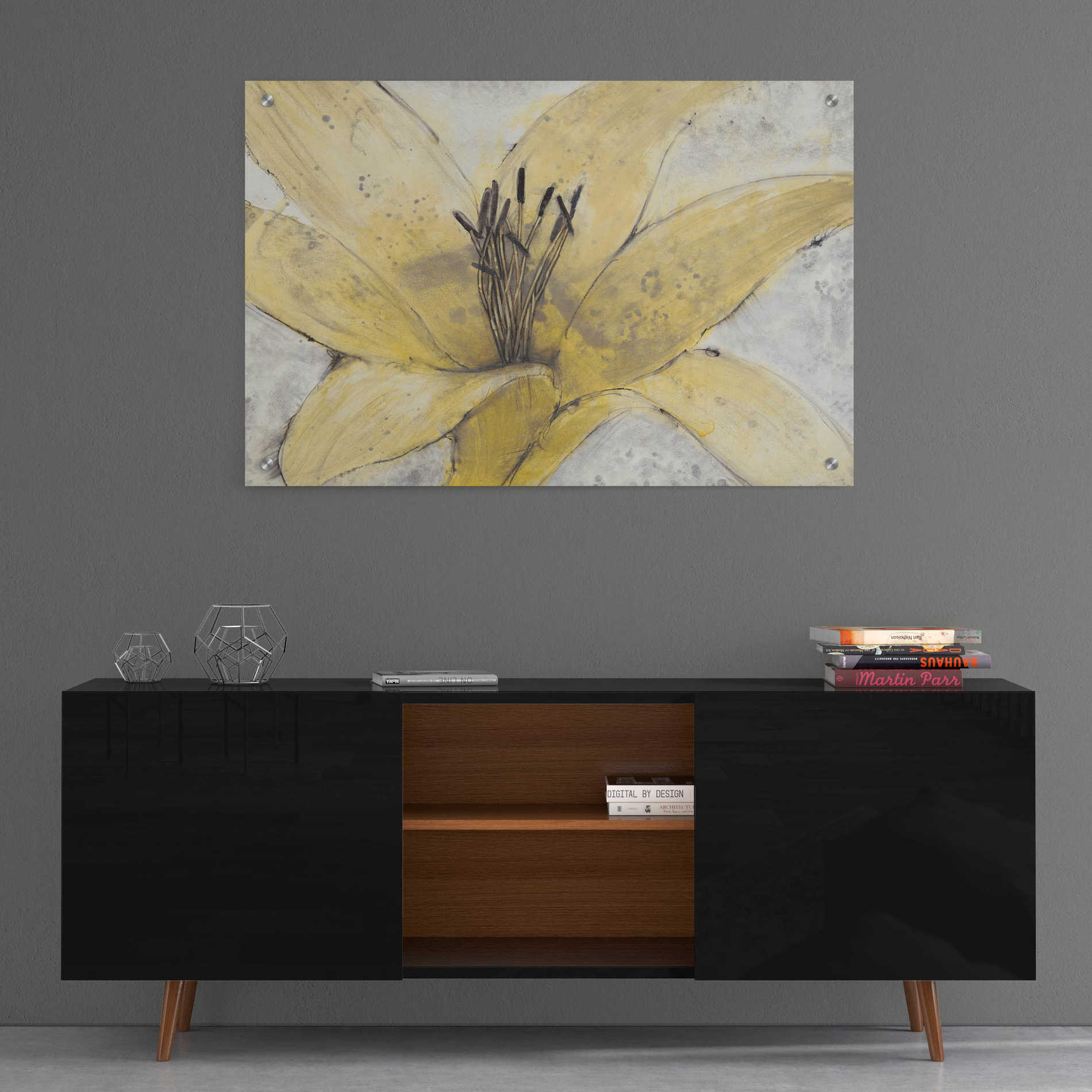 Epic Art 'Transparency Flower I' by Tim O'Toole, Acrylic Glass Wall Art,36x24