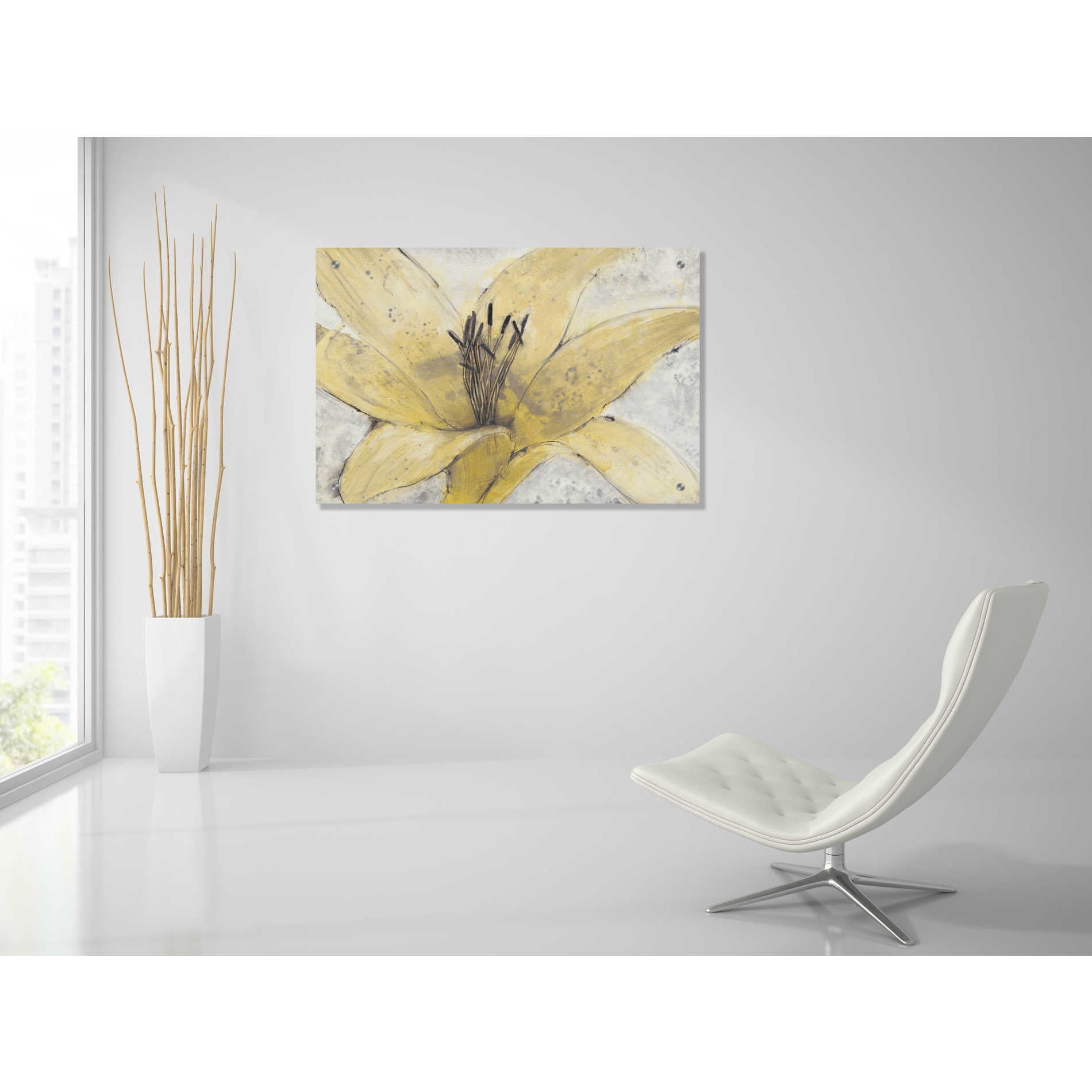 Epic Art 'Transparency Flower I' by Tim O'Toole, Acrylic Glass Wall Art,36x24