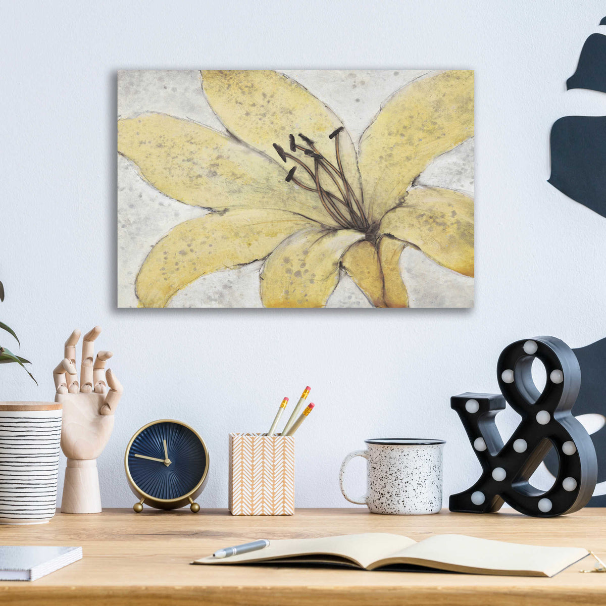 Epic Art 'Transparency Flower II' by Tim O'Toole, Acrylic Glass Wall Art,16x12
