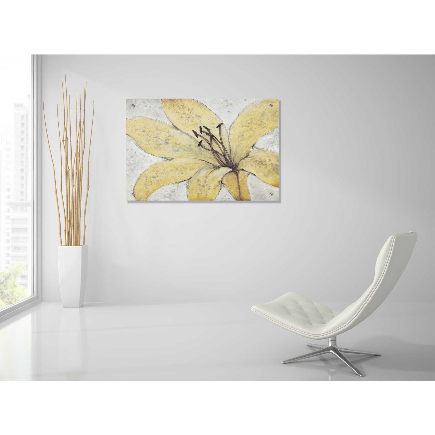 Epic Art 'Transparency Flower II' by Tim O'Toole, Acrylic Glass Wall Art,36x24