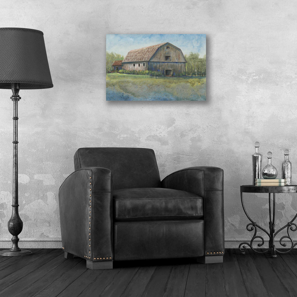 Epic Art 'Country Life I' by Tim O'Toole, Acrylic Glass Wall Art,24x16