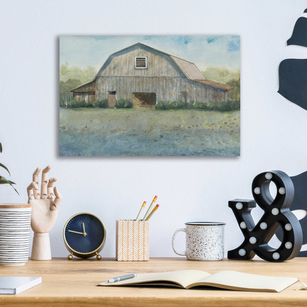 Epic Art 'Country Life II' by Tim O'Toole, Acrylic Glass Wall Art,16x12