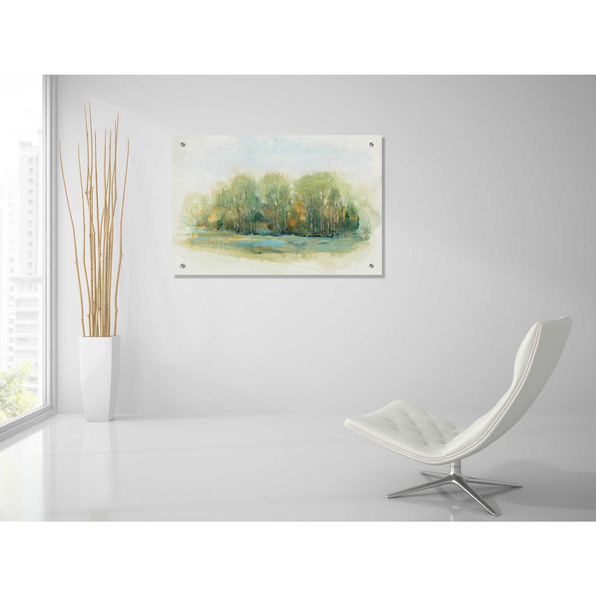 Epic Art 'Forest Vignette I' by Tim O'Toole, Acrylic Glass Wall Art,36x24