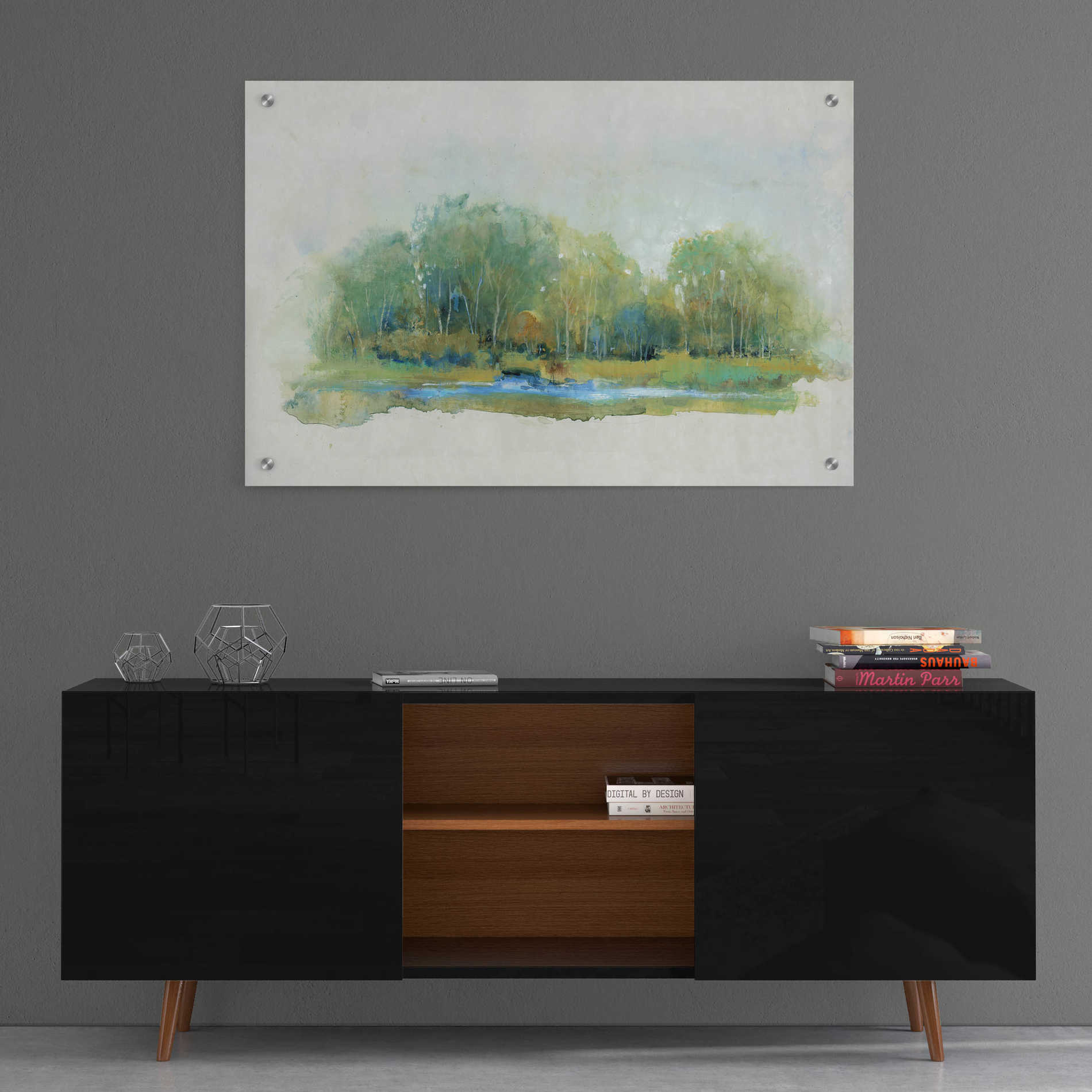 Epic Art 'Forest Vignette II' by Tim O'Toole, Acrylic Glass Wall Art,36x24