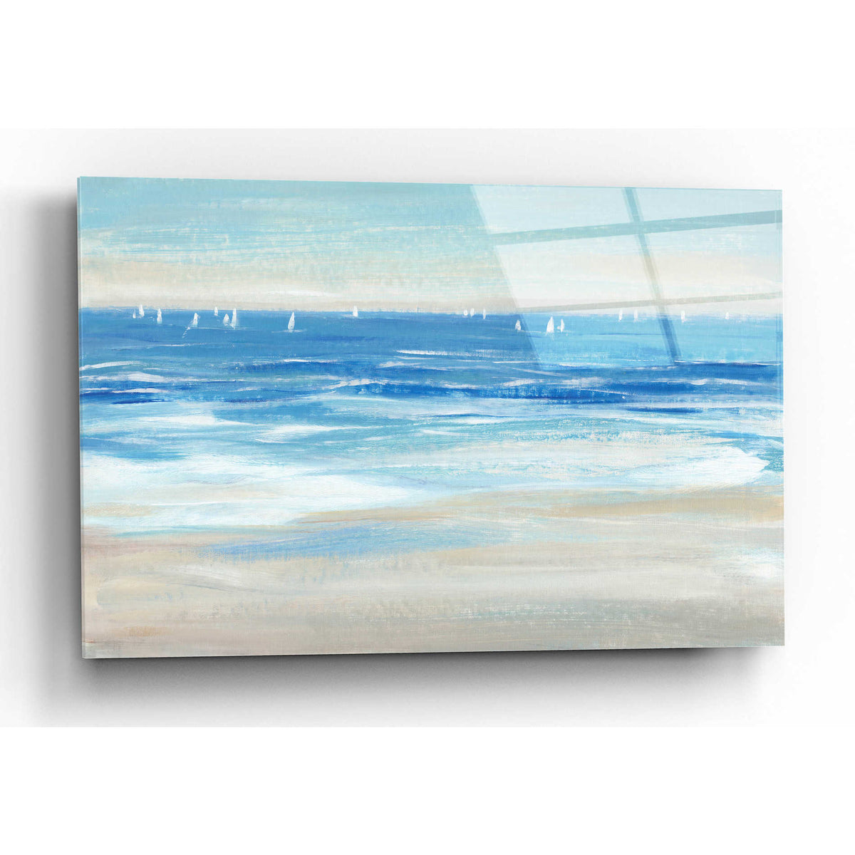 Epic Art 'Low Cerulean Tide II' by Tim O'Toole, Acrylic Glass Wall Art