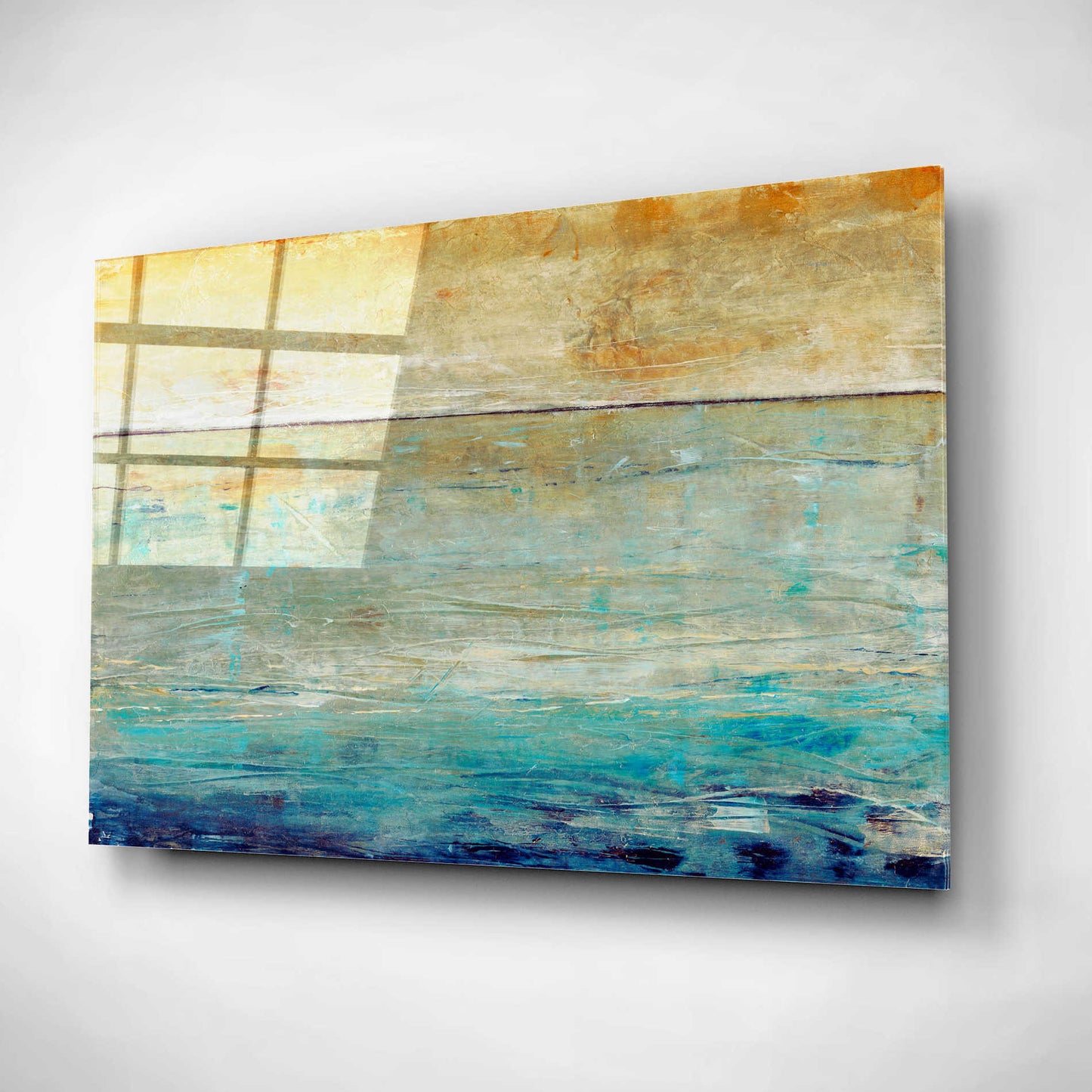 Epic Art 'Placid Water I' by Tim O'Toole, Acrylic Glass Wall Art,16x12