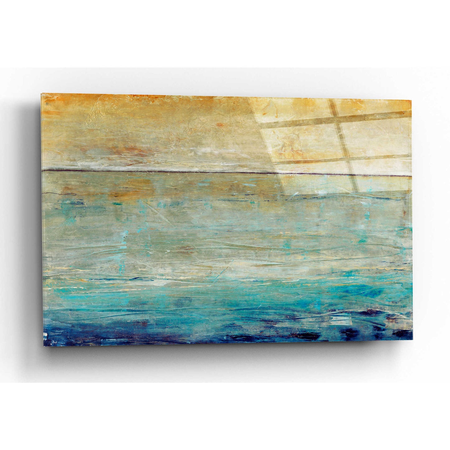 Epic Art 'Placid Water I' by Tim O'Toole, Acrylic Glass Wall Art,16x12