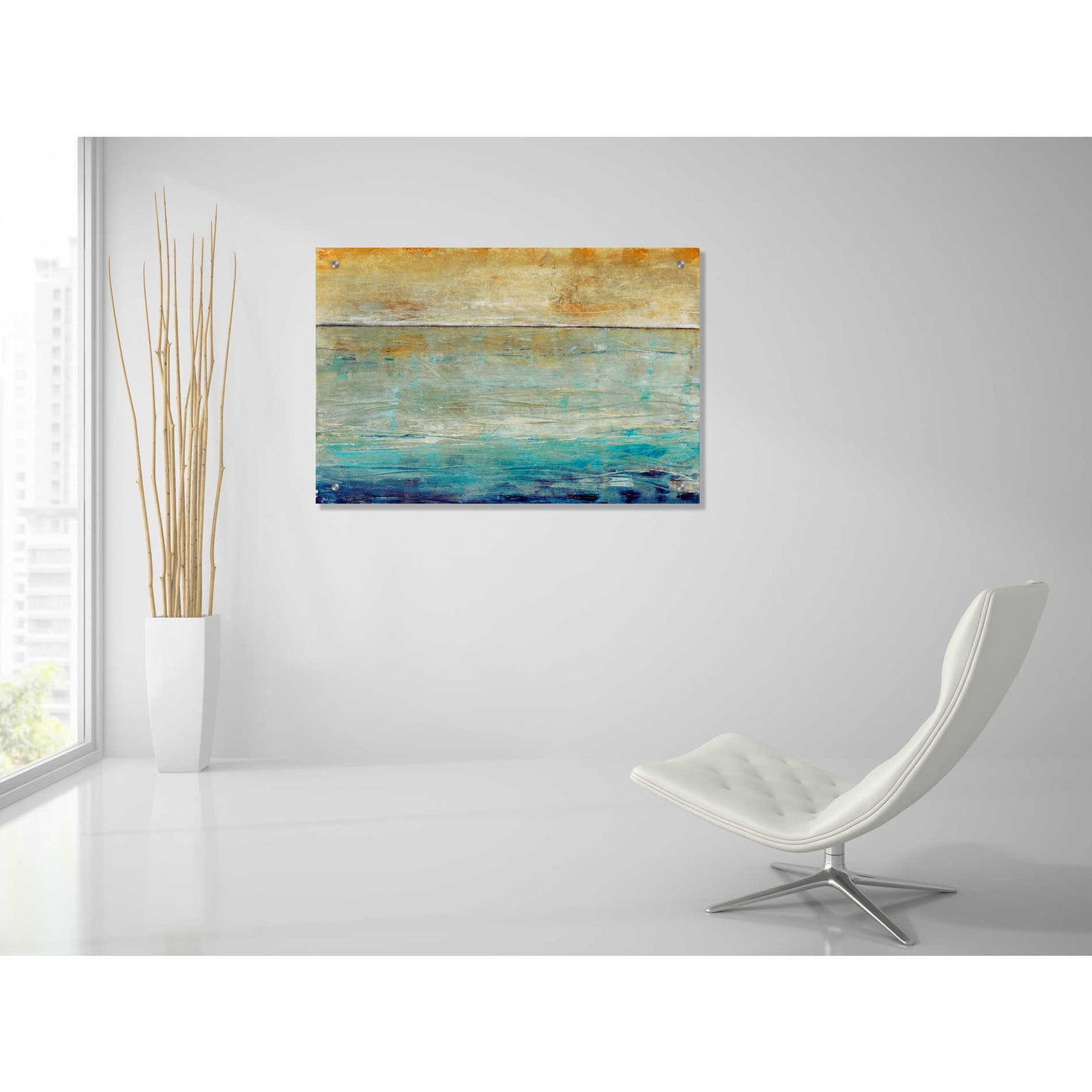 Epic Art 'Placid Water I' by Tim O'Toole, Acrylic Glass Wall Art,36x24