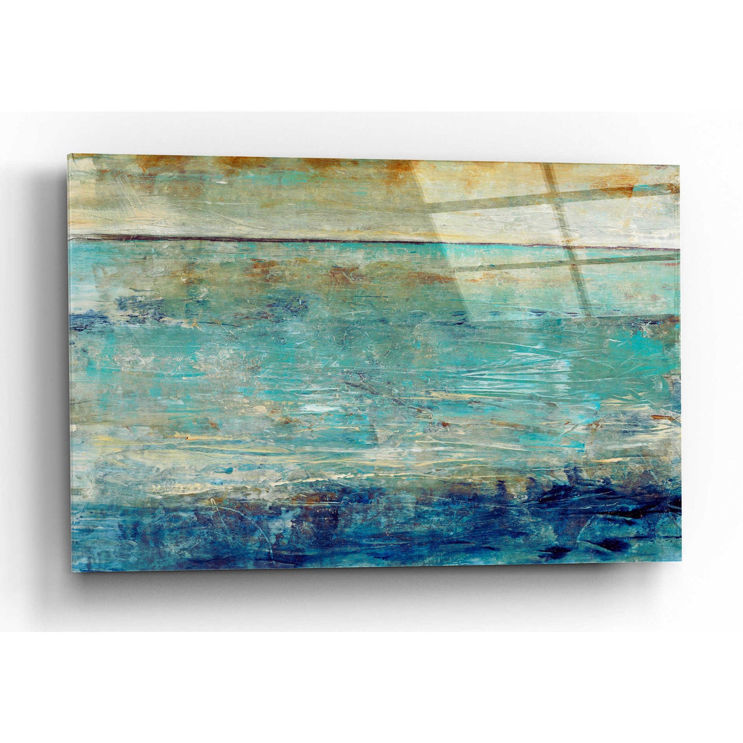 Epic Art 'Placid Water II' by Tim O'Toole, Acrylic Glass Wall Art,16x12