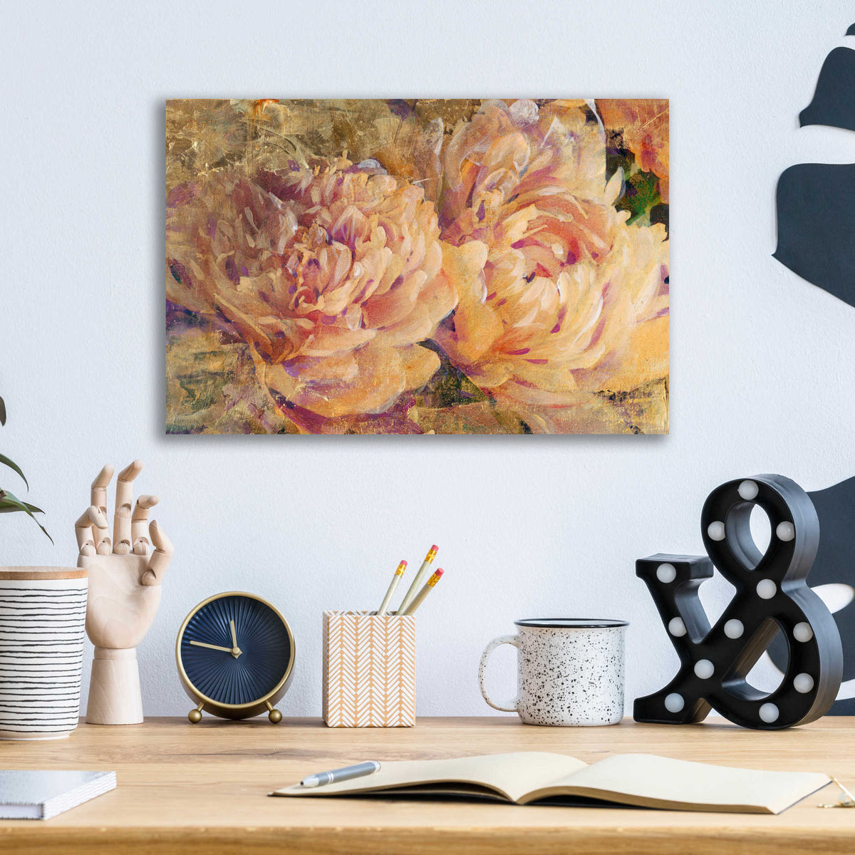 Epic Art 'Floral in Bloom III' by Tim O'Toole, Acrylic Glass Wall Art,16x12