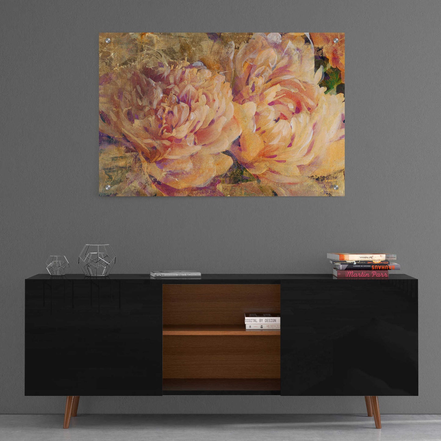 Epic Art 'Floral in Bloom III' by Tim O'Toole, Acrylic Glass Wall Art,36x24