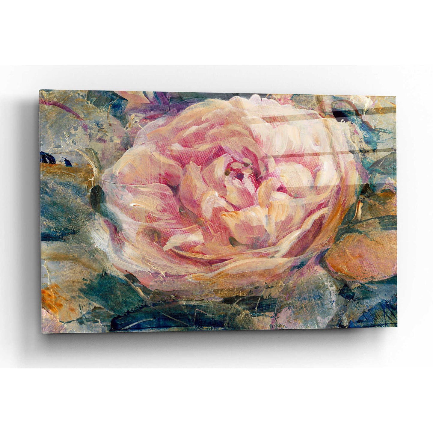 Epic Art 'Floral in Bloom IV' by Tim O'Toole, Acrylic Glass Wall Art
