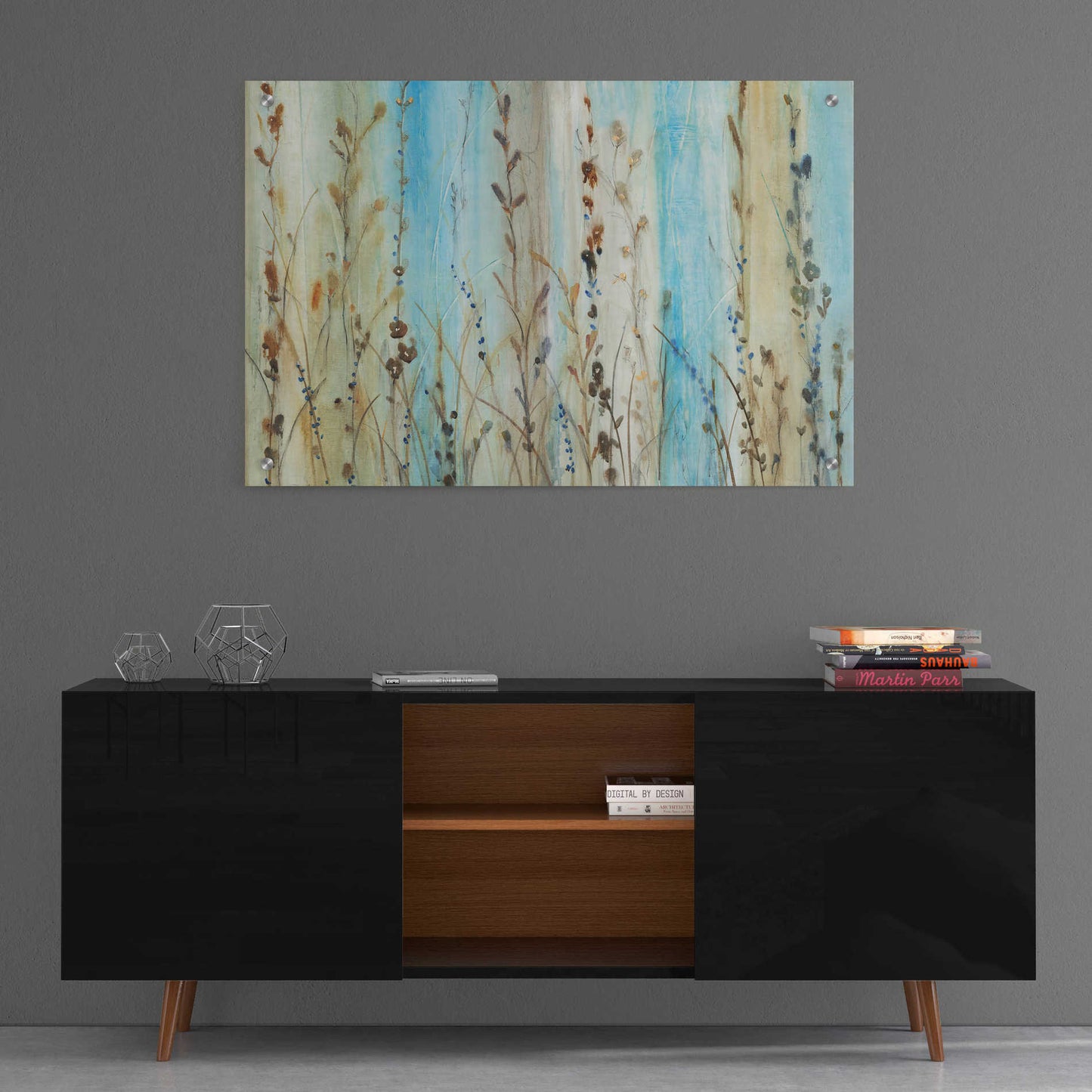 Epic Art 'Ombre Floral II' by Tim O'Toole, Acrylic Glass Wall Art,36x24