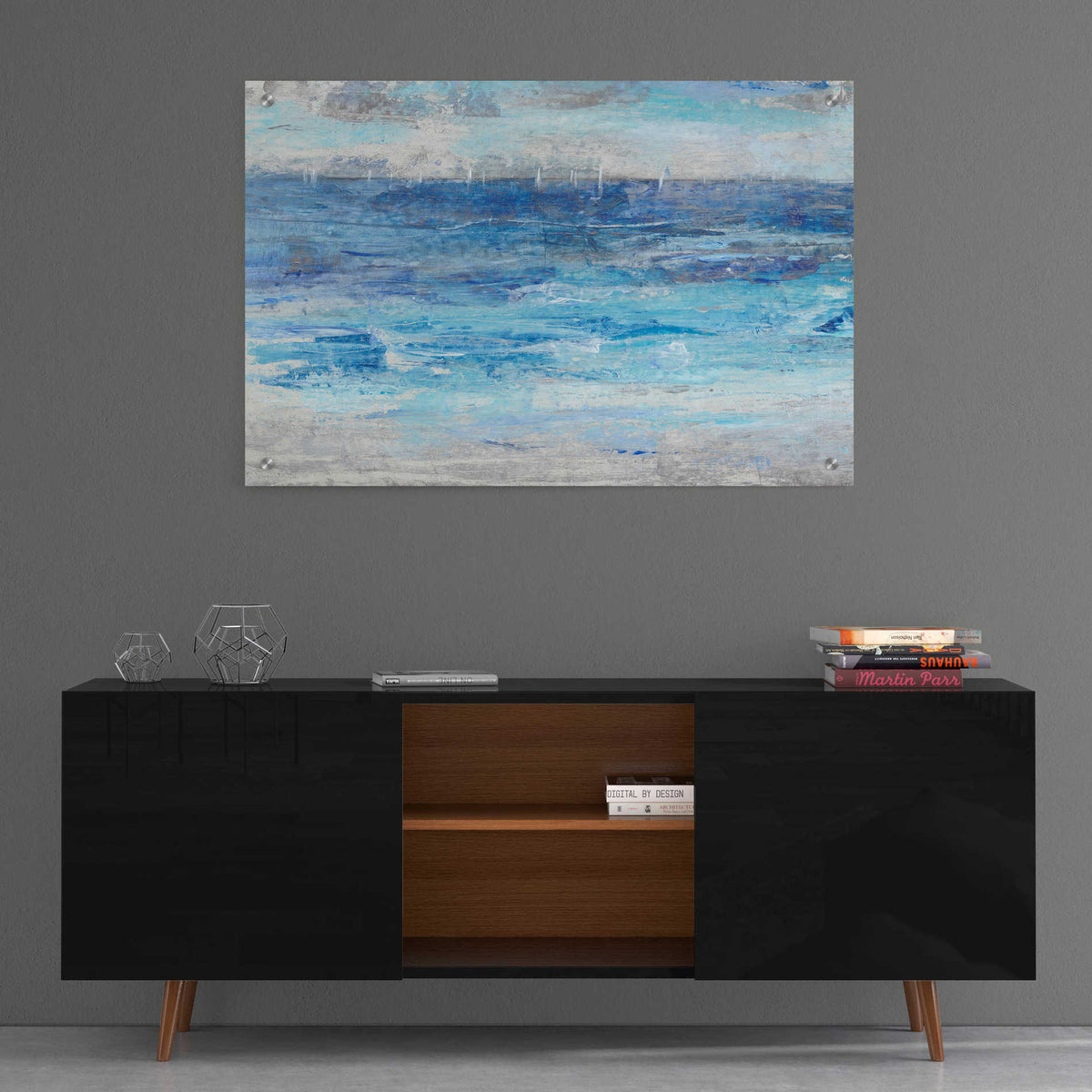 Epic Art 'Sailing Afar II' by Tim O'Toole, Acrylic Glass Wall Art,36x24