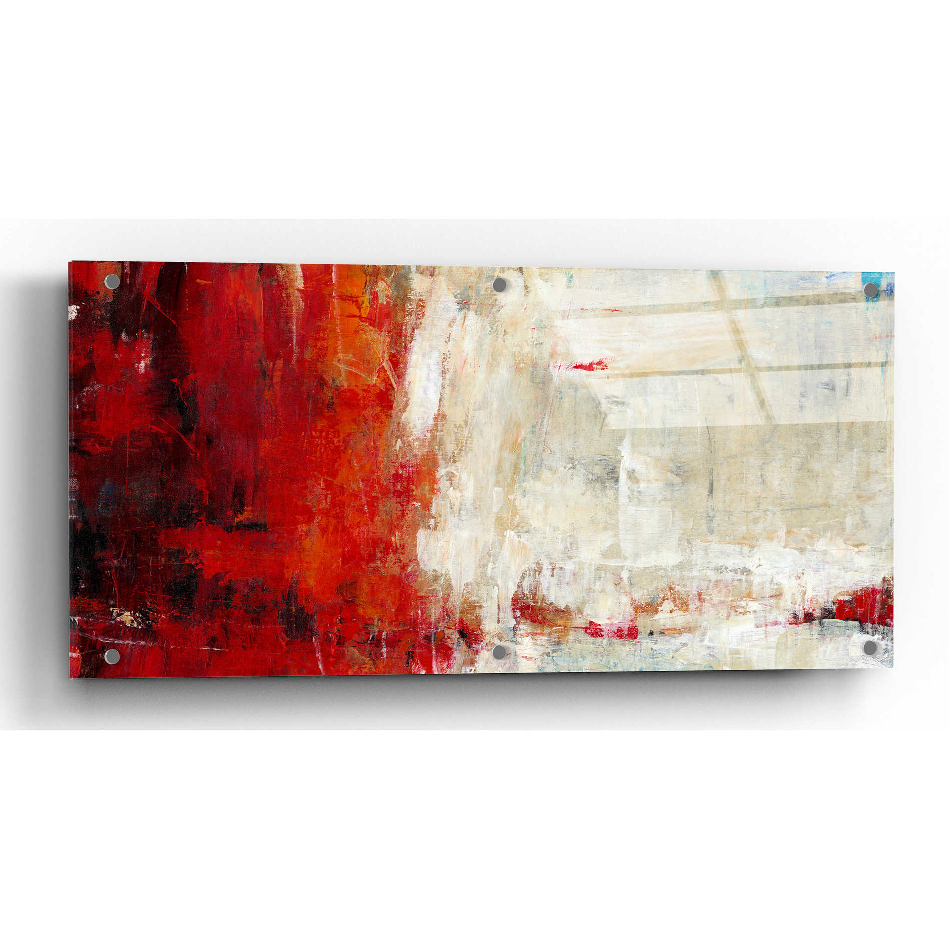 Epic Art 'Fahrenheit I' by Tim O'Toole, Acrylic Glass Wall Art,24x12