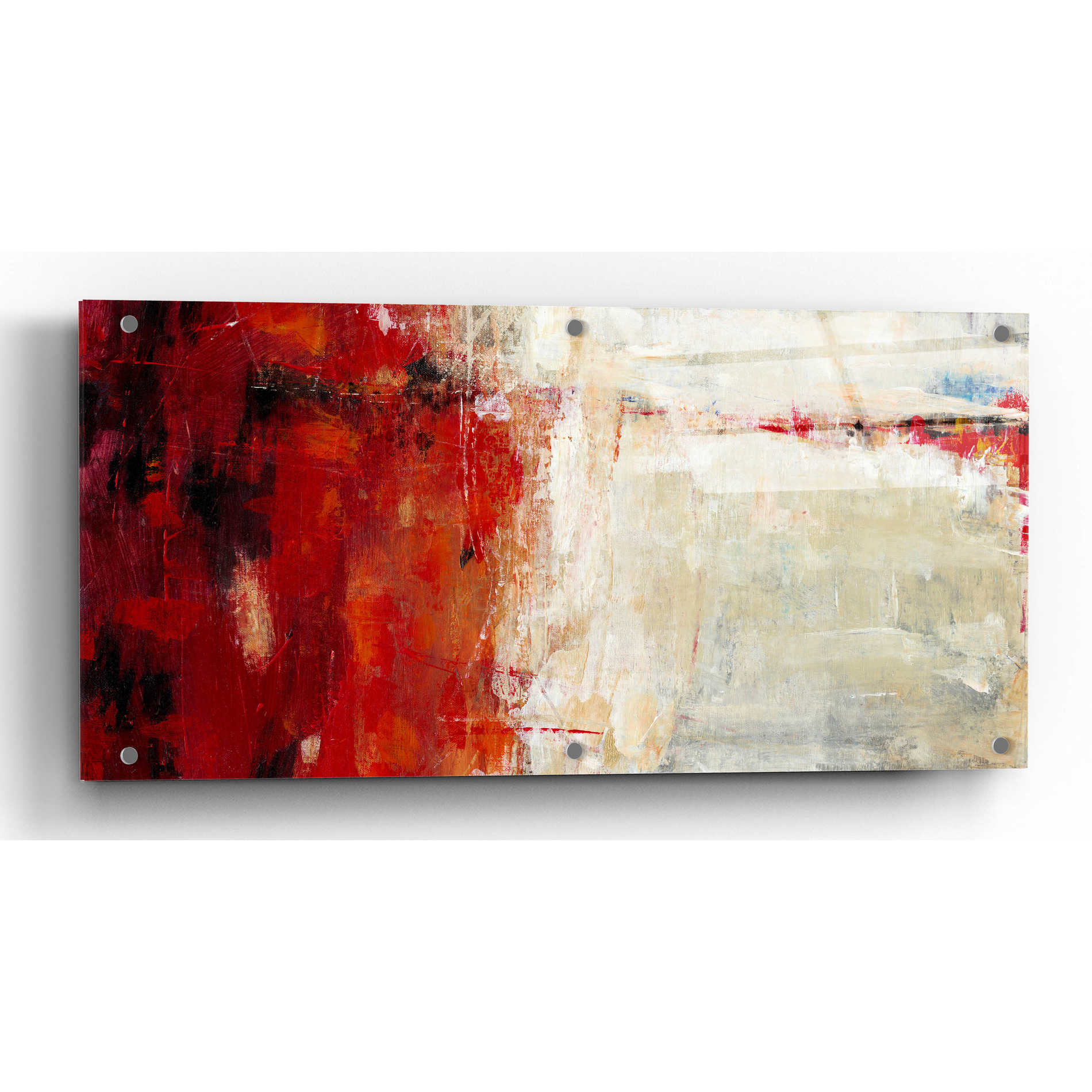 Epic Art 'Fahrenheit II' by Tim O'Toole, Acrylic Glass Wall Art,24x12