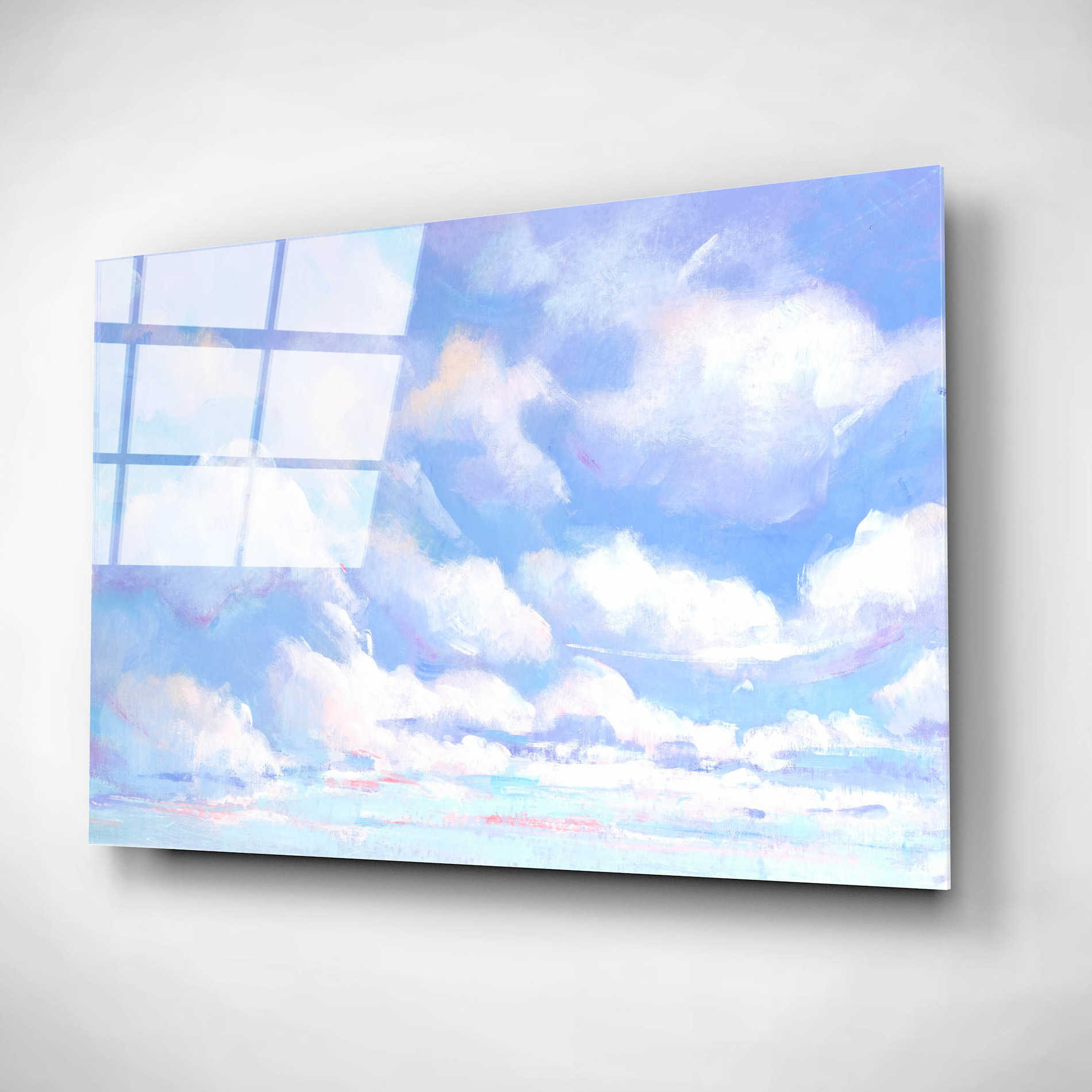 Epic Art 'Sky High I' by Tim O'Toole, Acrylic Glass Wall Art,16x12