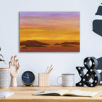 Epic Art 'Ocean Glow I' by Tim O'Toole, Acrylic Glass Wall Art,16x12