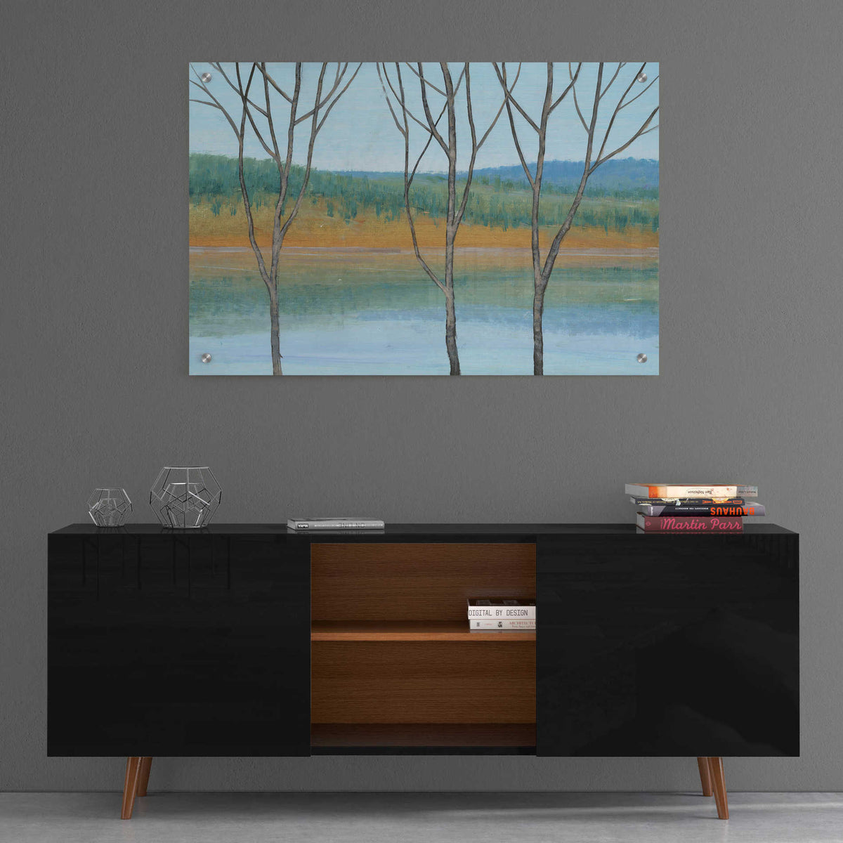 Epic Art 'Between Water III' by Tim O'Toole, Acrylic Glass Wall Art,36x24