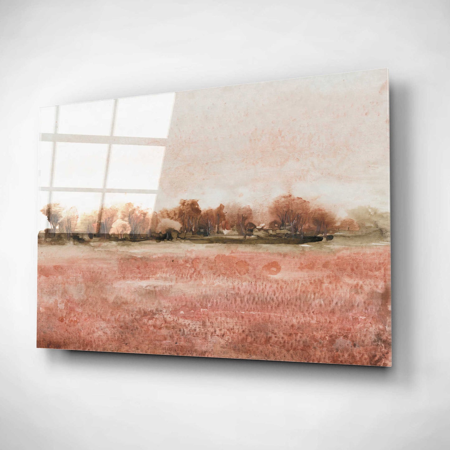 Epic Art 'Red Soil I' by Tim O'Toole, Acrylic Glass Wall Art,24x16