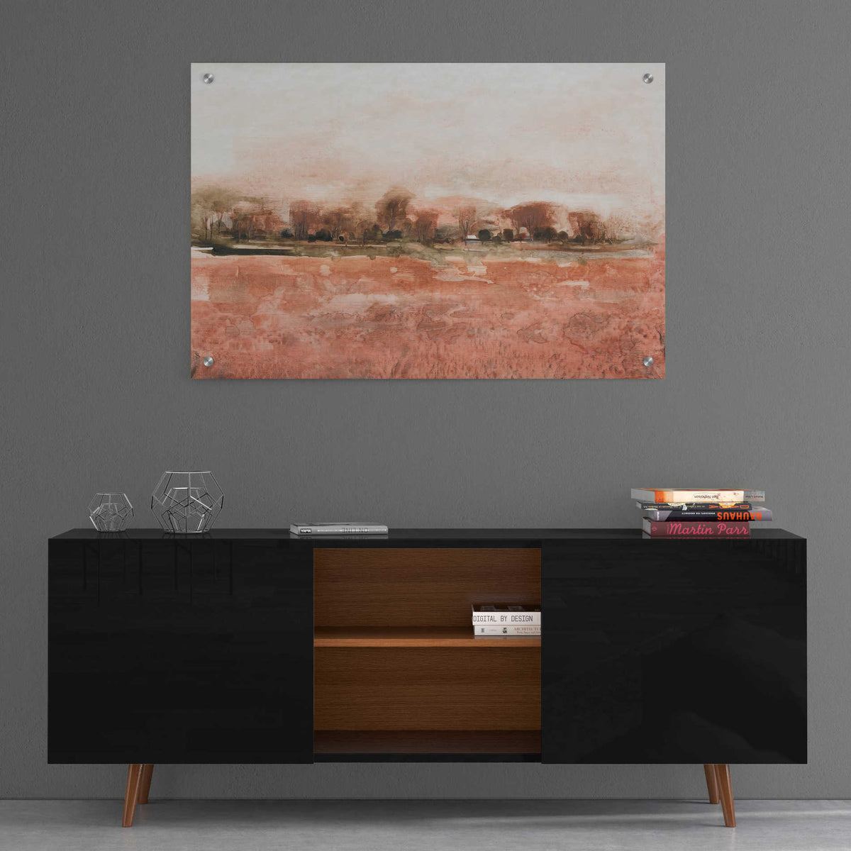 Epic Art 'Red Soil II' by Tim O'Toole, Acrylic Glass Wall Art,36x24