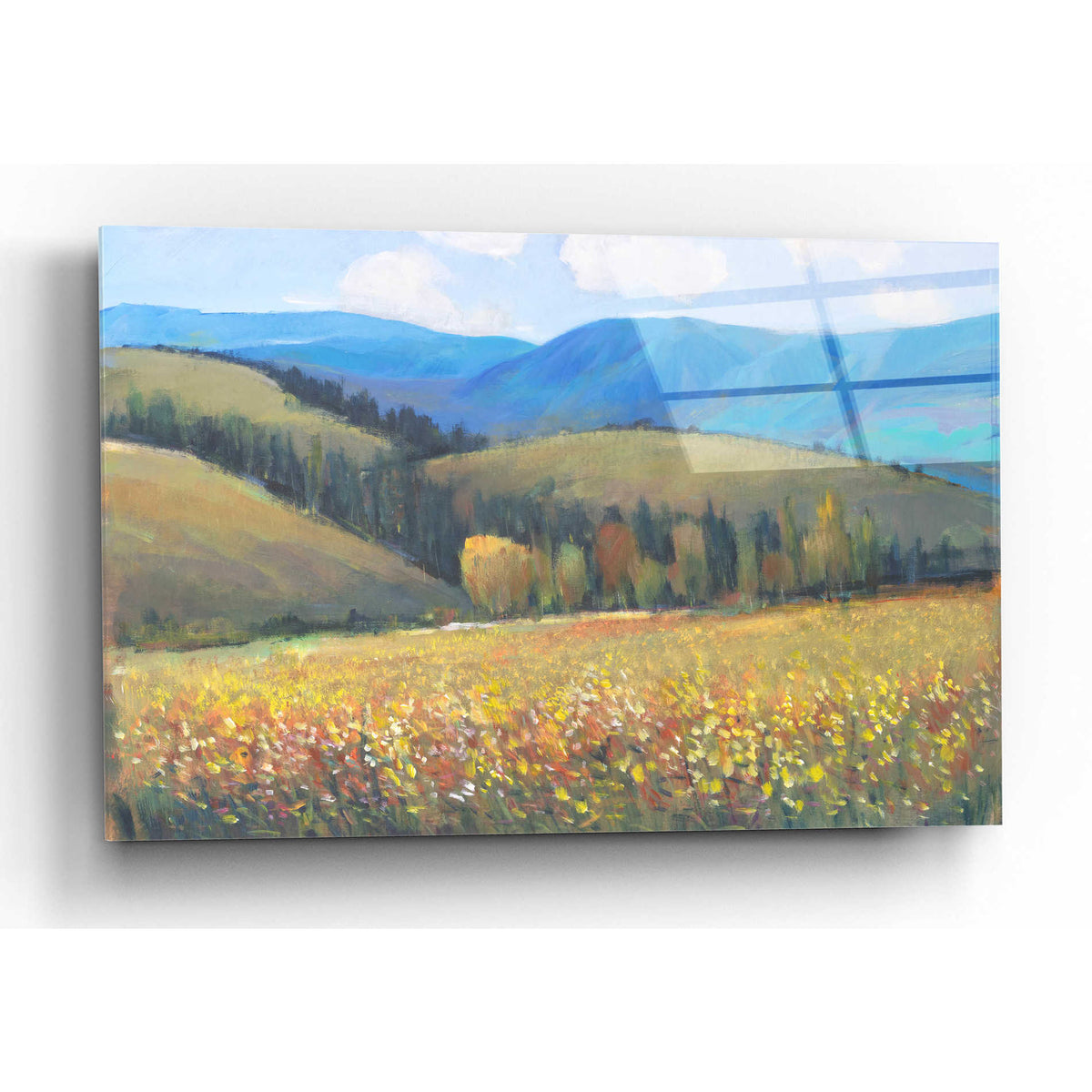 Epic Art 'Mountain Pass I' by Tim O'Toole, Acrylic Glass Wall Art