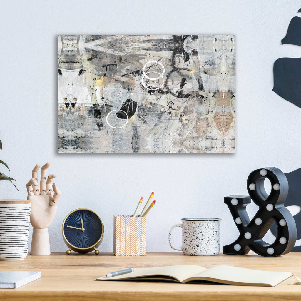 Epic Art 'Fraction of Time II' by Tim O'Toole, Acrylic Glass Wall Art,16x12