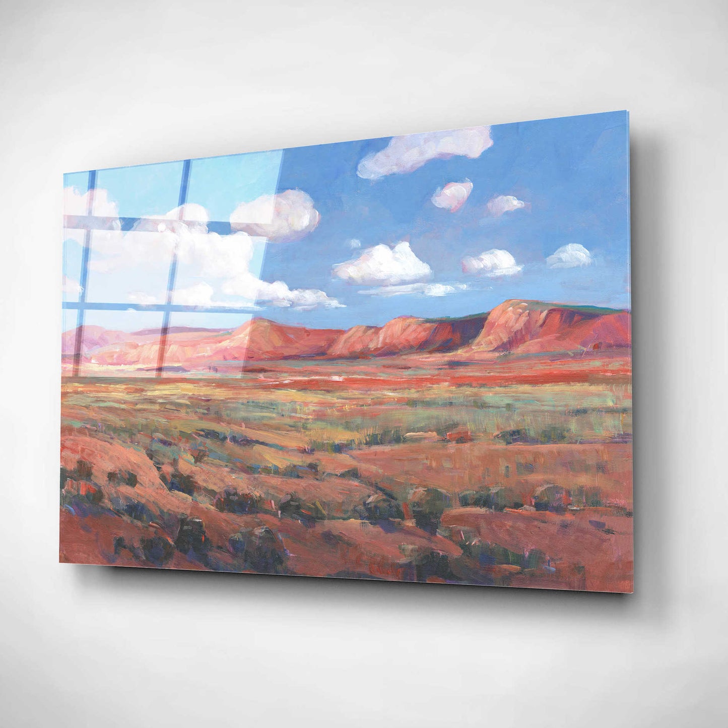 Epic Art 'Distant Mesa I' by Tim O'Toole, Acrylic Glass Wall Art,16x12