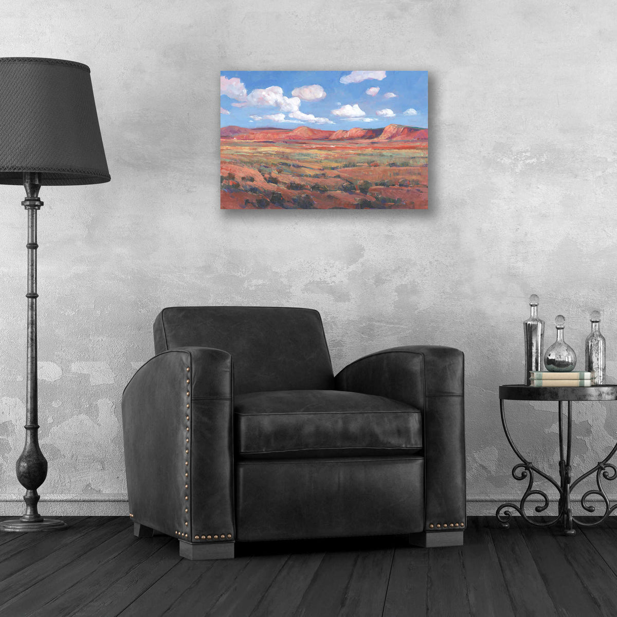 Epic Art 'Distant Mesa I' by Tim O'Toole, Acrylic Glass Wall Art,24x16