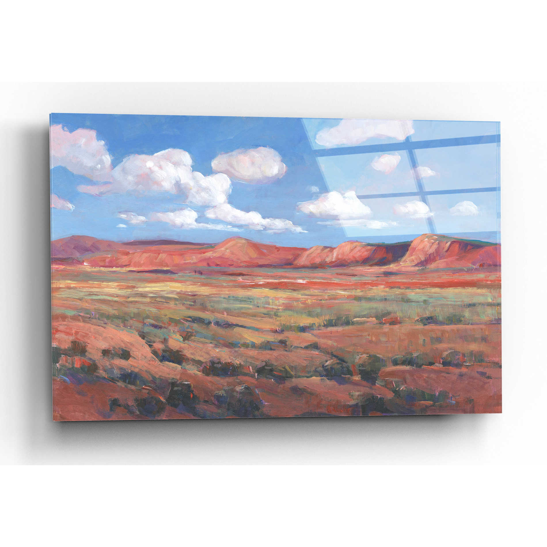 Epic Art 'Distant Mesa I' by Tim O'Toole, Acrylic Glass Wall Art,24x16